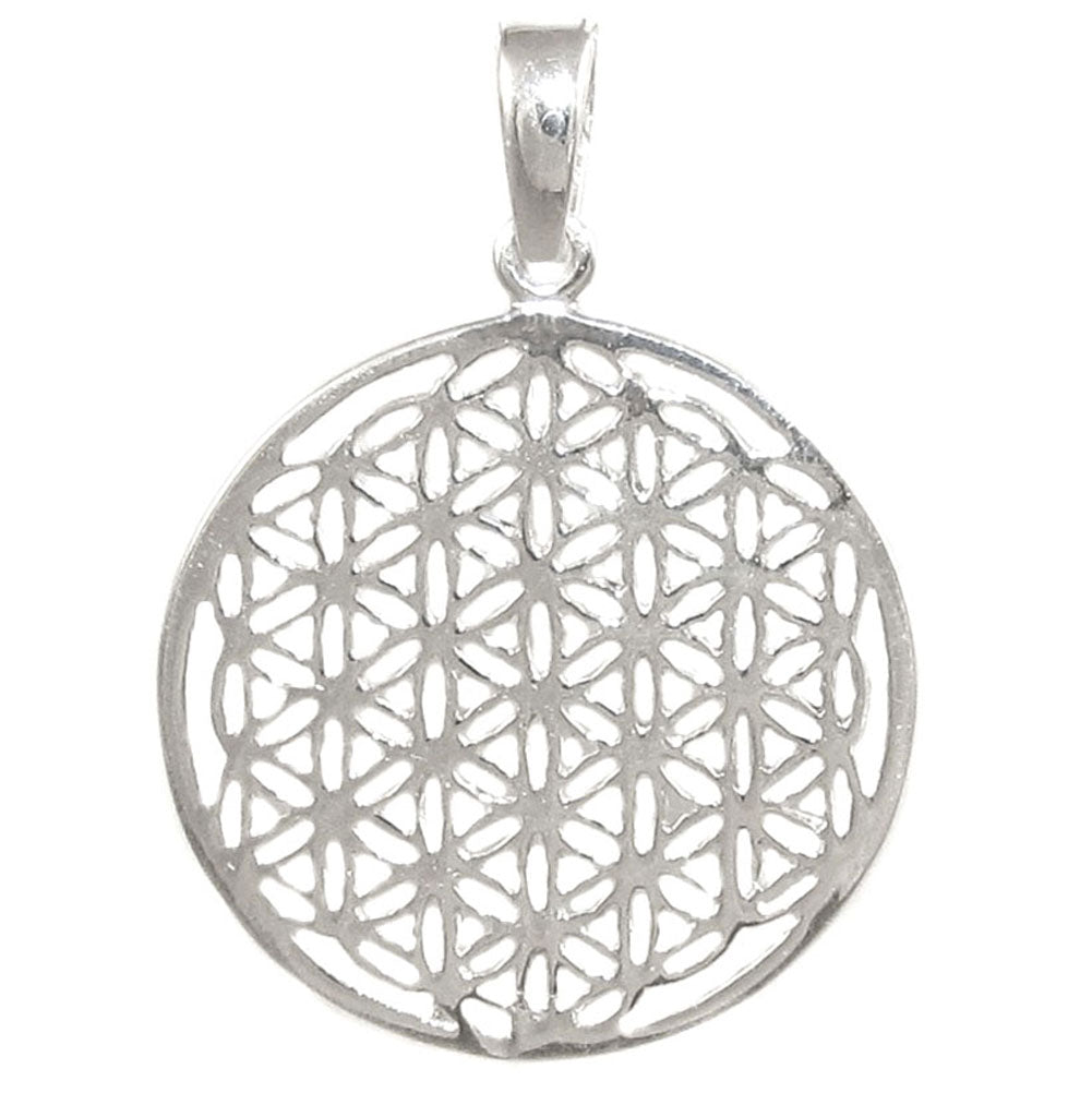 🌸 Flower of Life XL Pendant – consecrated for harmony, protection & spiritual order