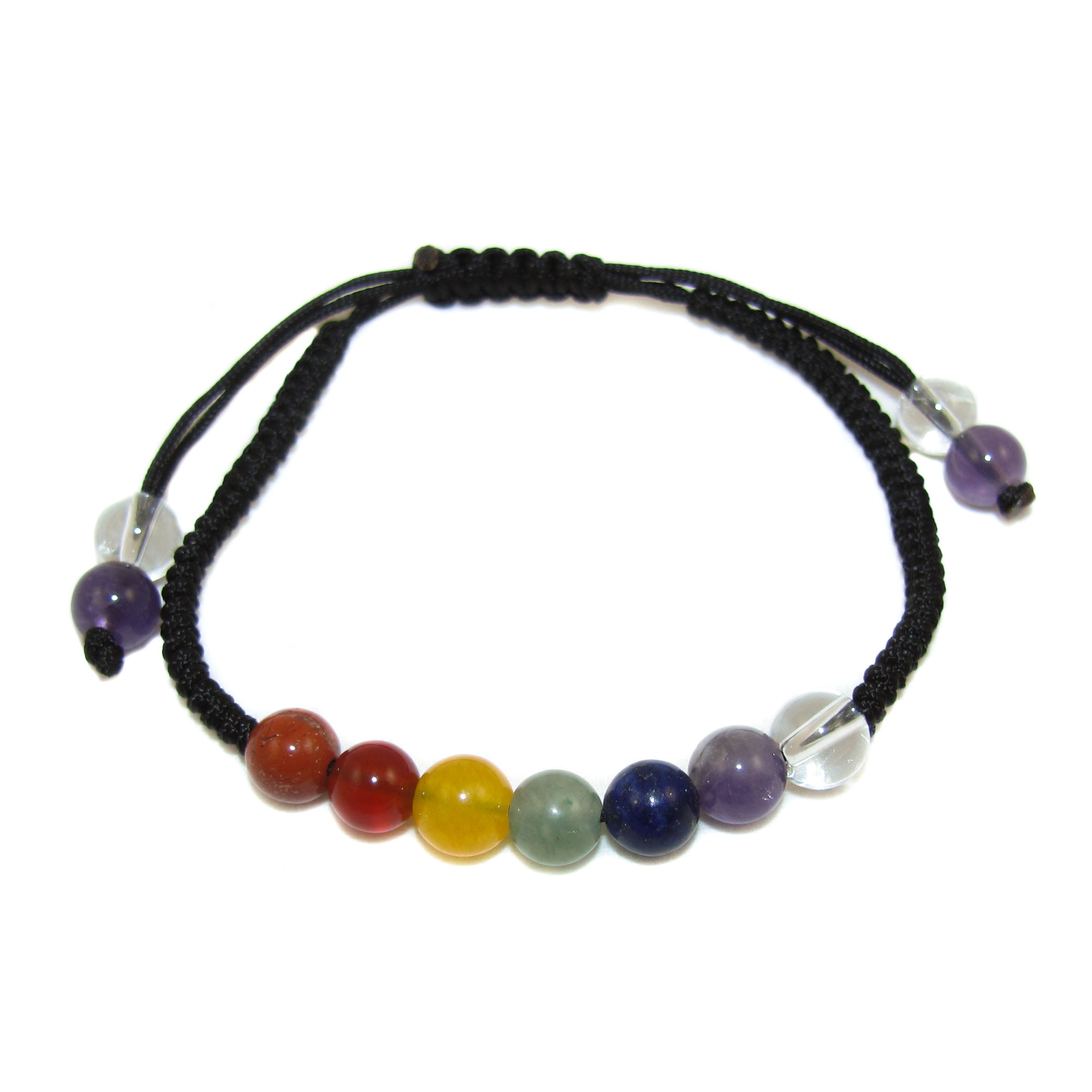 Chakra Armband mit 7 Edelsteinen fĂŒr Harmonie - samaki originals