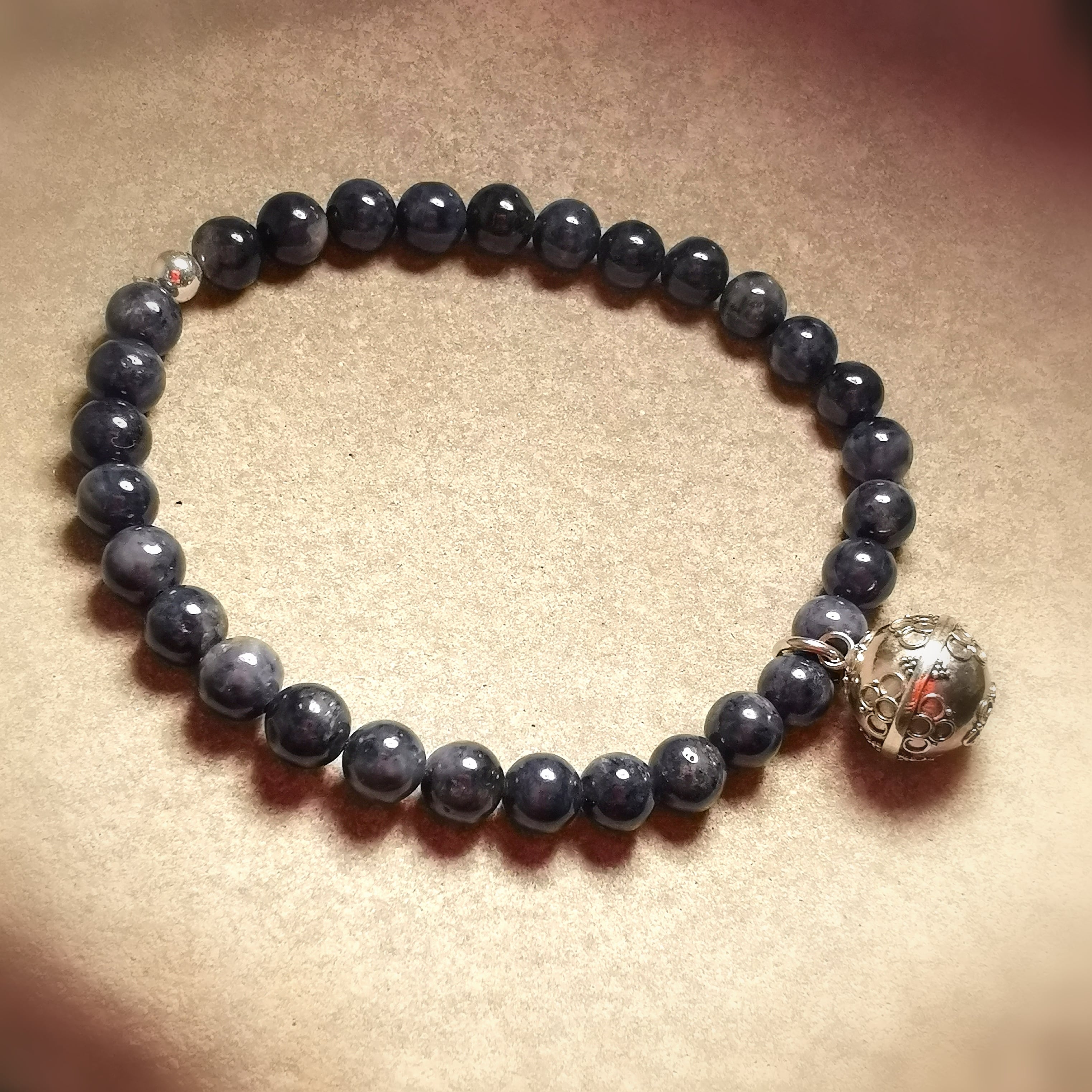 💙 Engelsrufer Klangkugel Saphir Karma Edelstein Armband – Liebevolle Verbundenheit ✨
