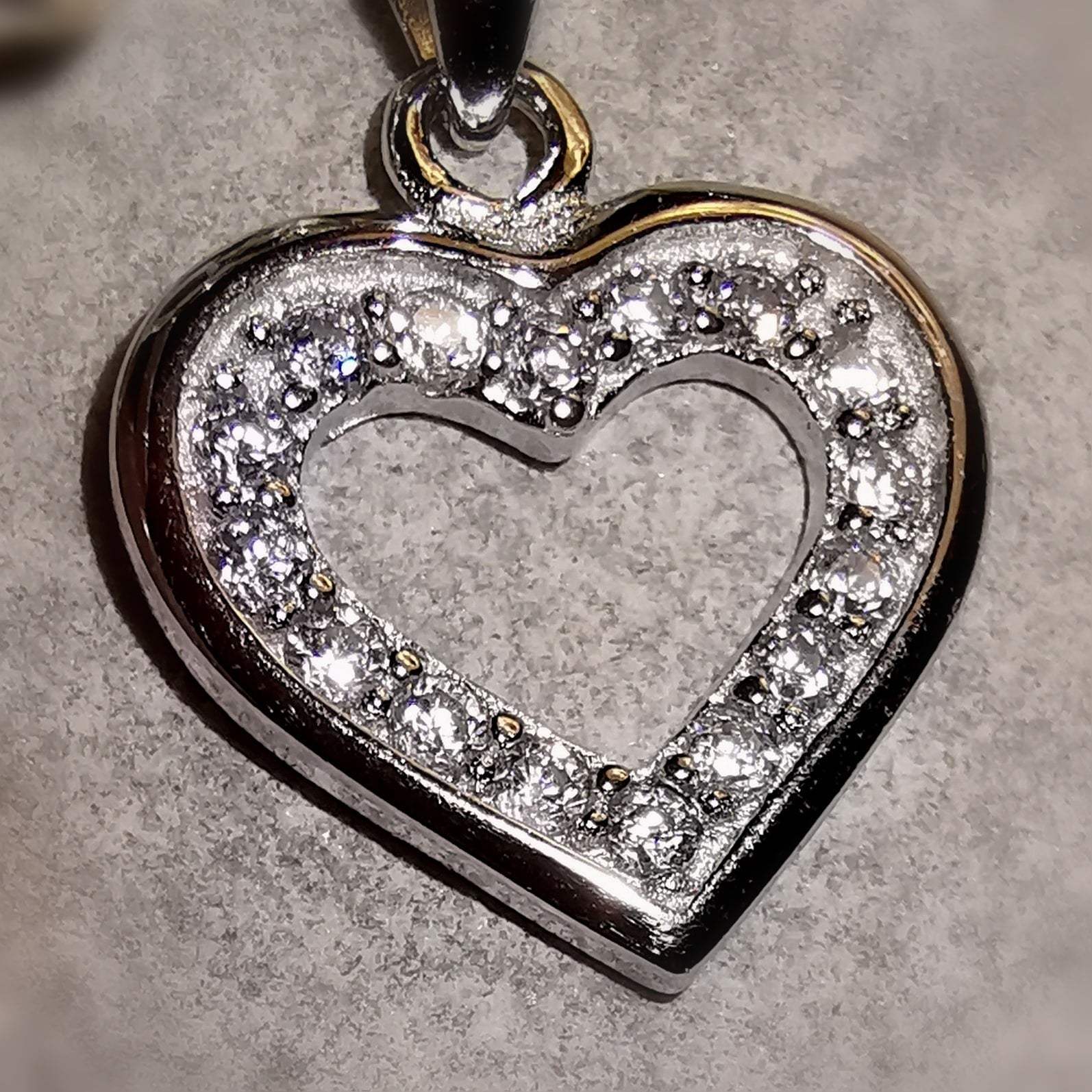 Kobaltcalcit Edelstein Heilstein Karma Kette, Herz Chakra, mit Zirkon, von Herzen geliebt, samaki