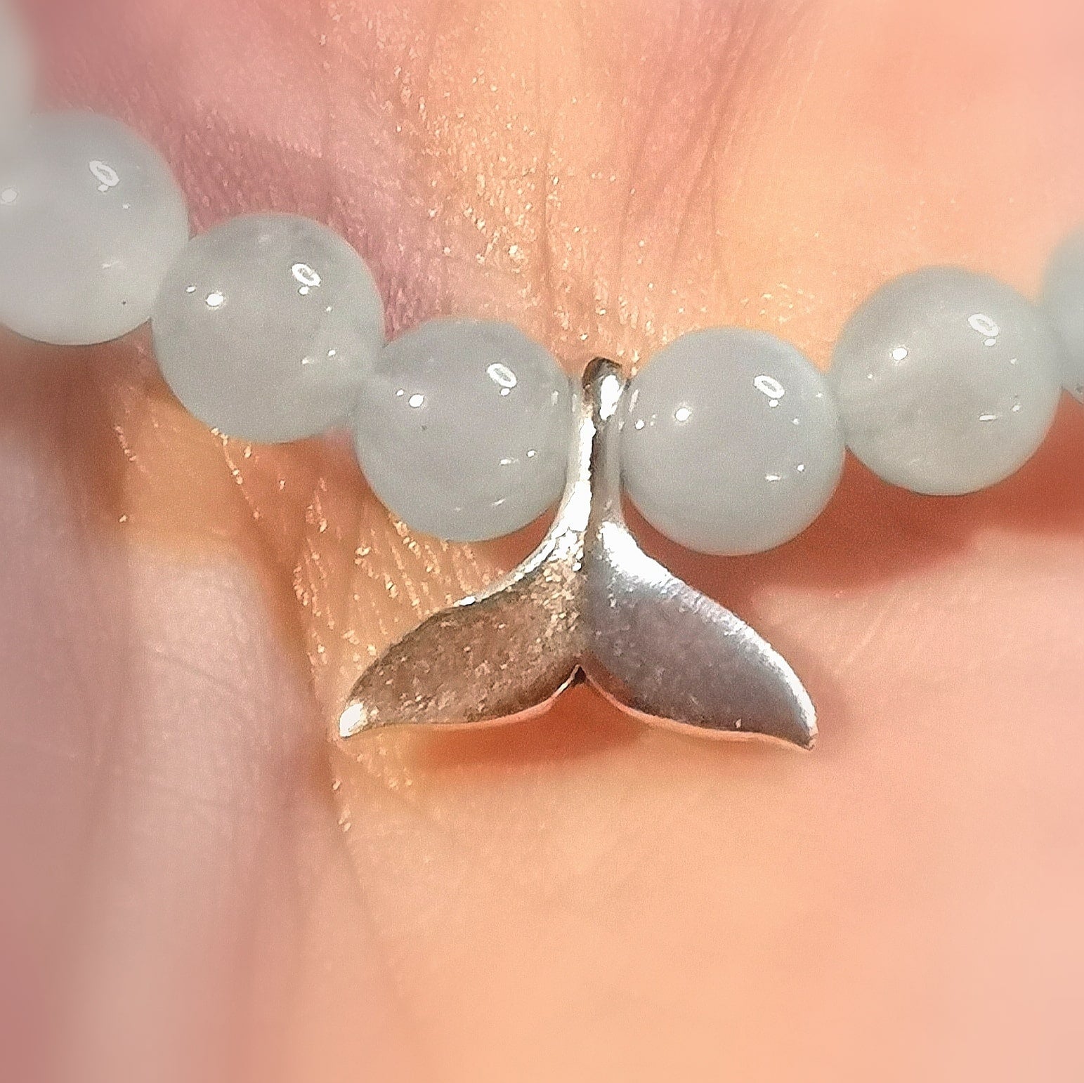 🌊 Aquamarine Karma Bracelet – Light & Power from the Ocean 🌊
