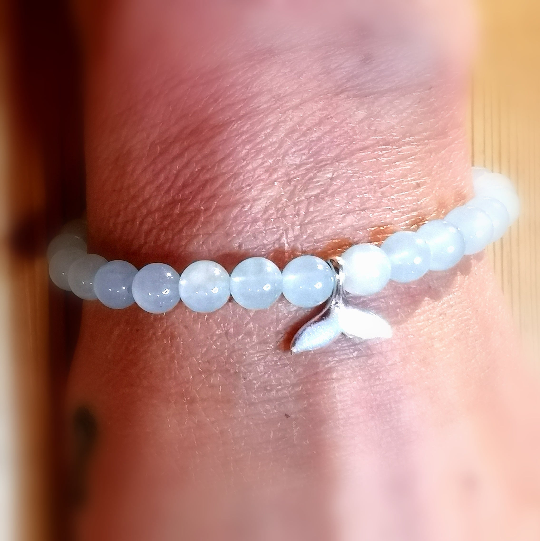 🌊 Aquamarine Karma Bracelet – Light & Power from the Ocean 🌊
