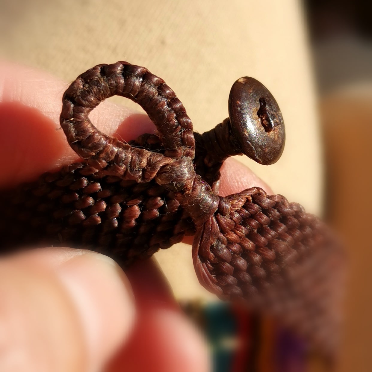 Karma Ethno Armband, edle Hippie Mode, Armreif mit Energie Spirale, bunt, Lust auf Leben, samaki