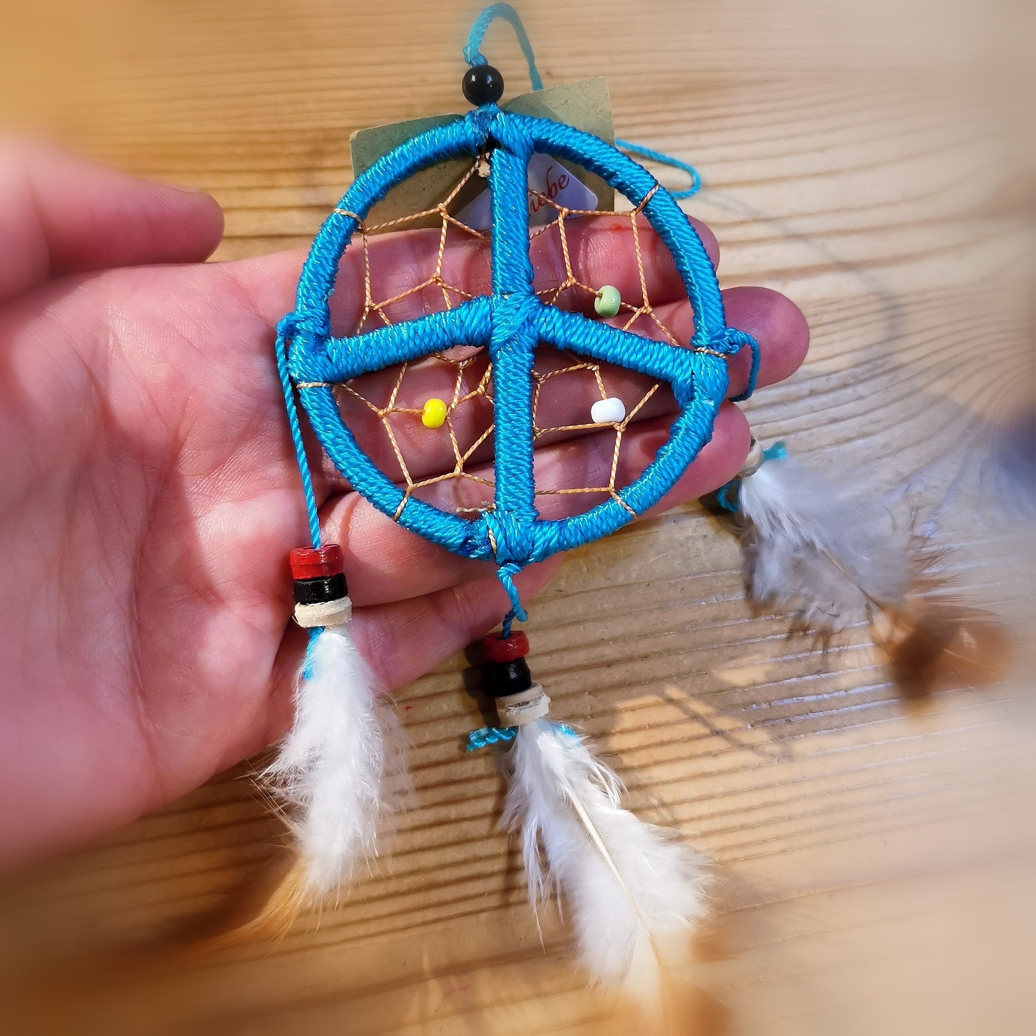 small dream catcher turquoise - freedom and lightness
