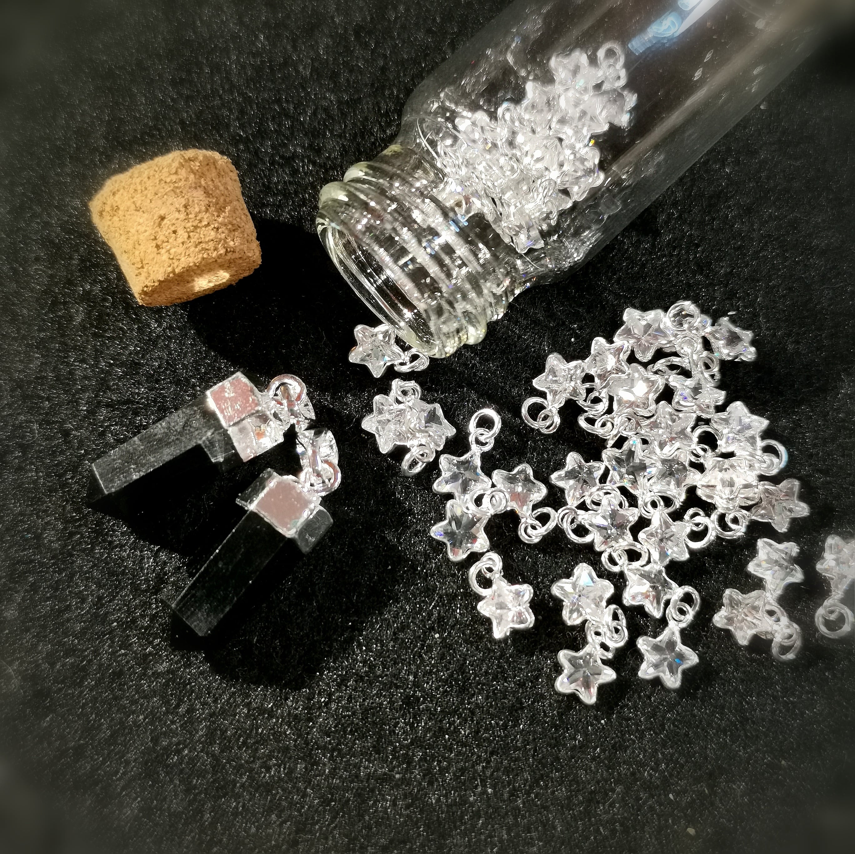 Obsidian Drachenglas Spitze Seestern Edelstein Karma Kette, Schutz Talisman, Chakra Kettenset mit Leder