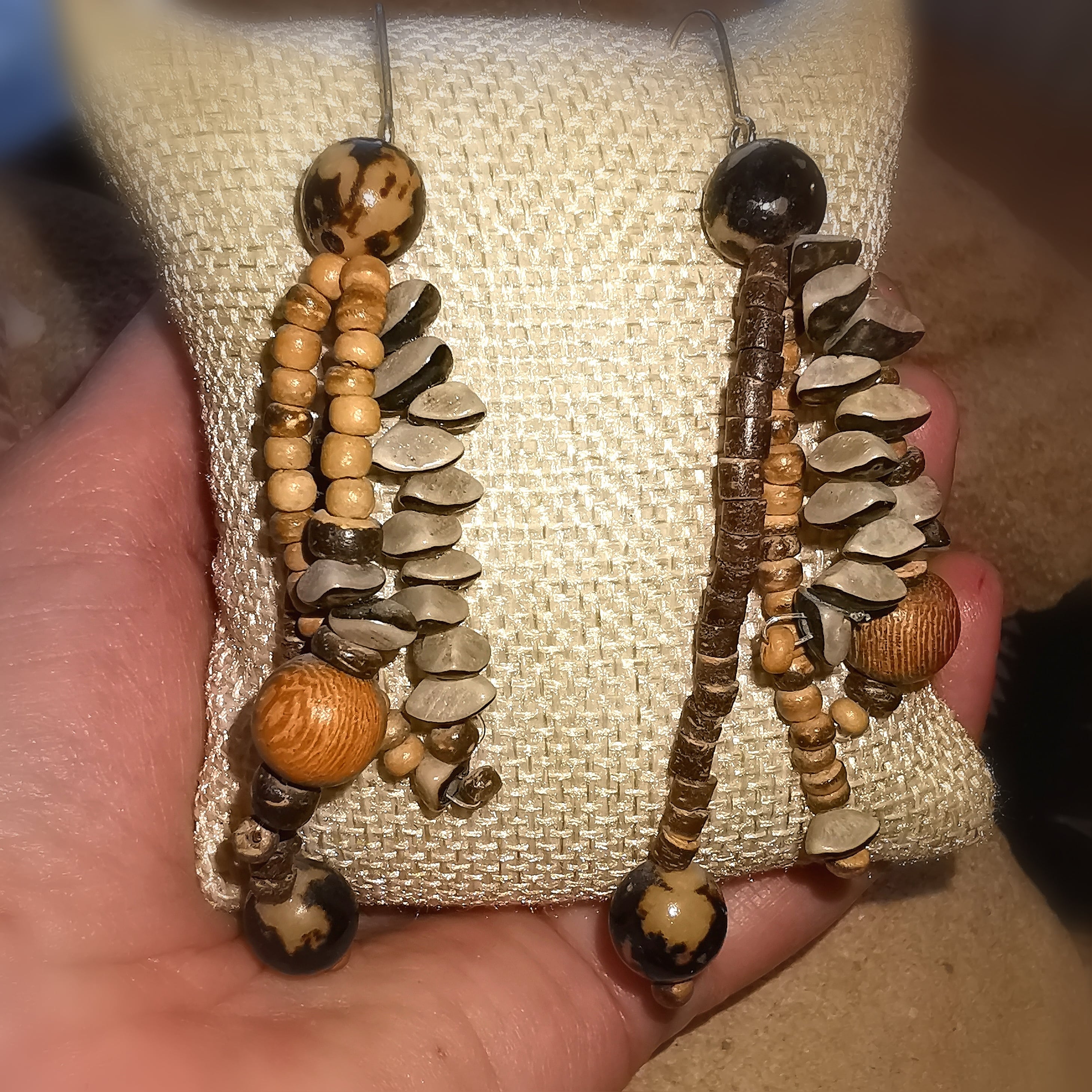 🌞 Cocos Ethno Earrings – Karma Jewelry for Joy of Life & Self-Confidence