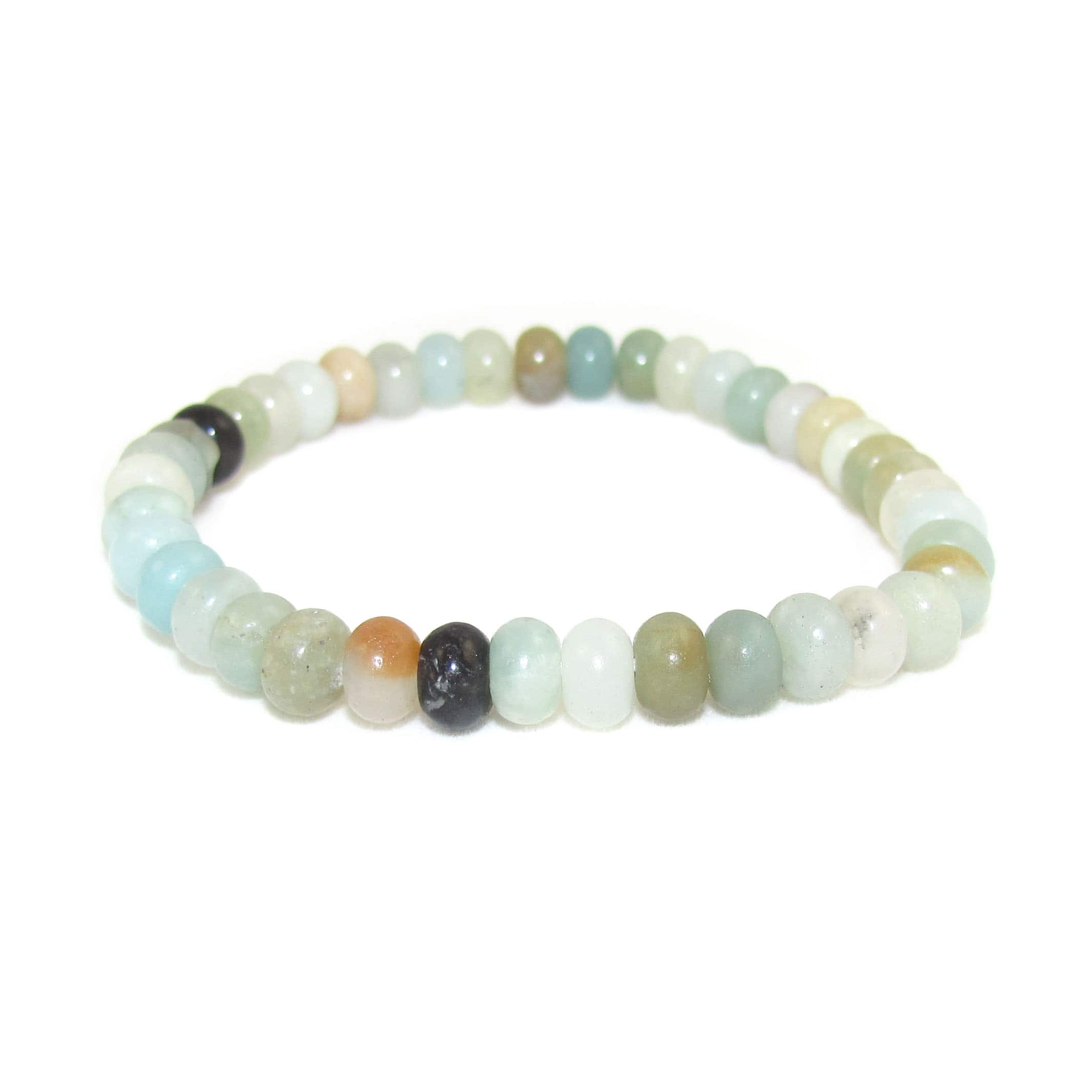 Amazonit Edelstein Heilstein Karma Armband Gelassenheit