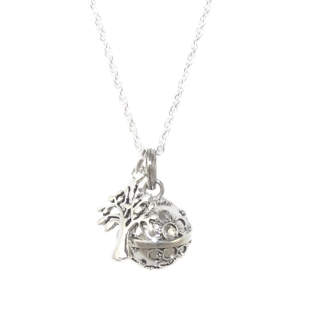 Engelsrufer Lebensbaum Karma Kette Sterlingsilber 40 cm, geweiht - Glück und Kraft