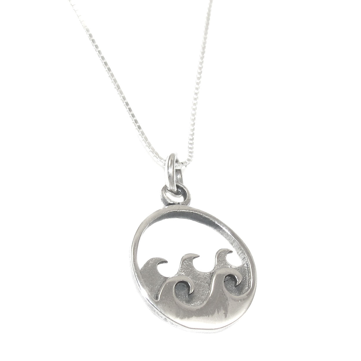 Meer Wellen Karma Talisman Kette geweiht - Freiheit und Lebenslust