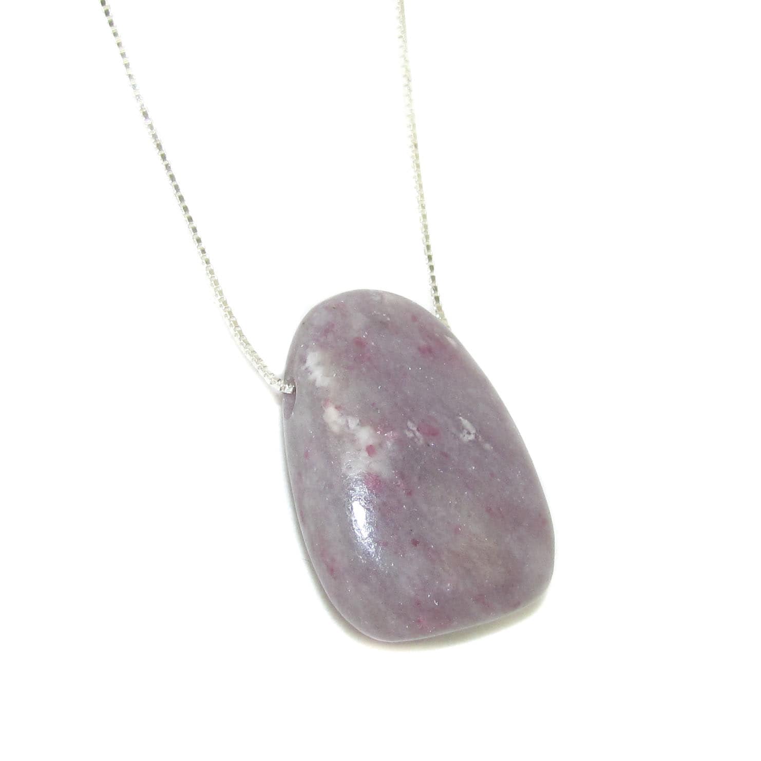 🔹 Rosa Turmalin Edelstein Heilstein Anhänger Kette – Herzenskraft ✨