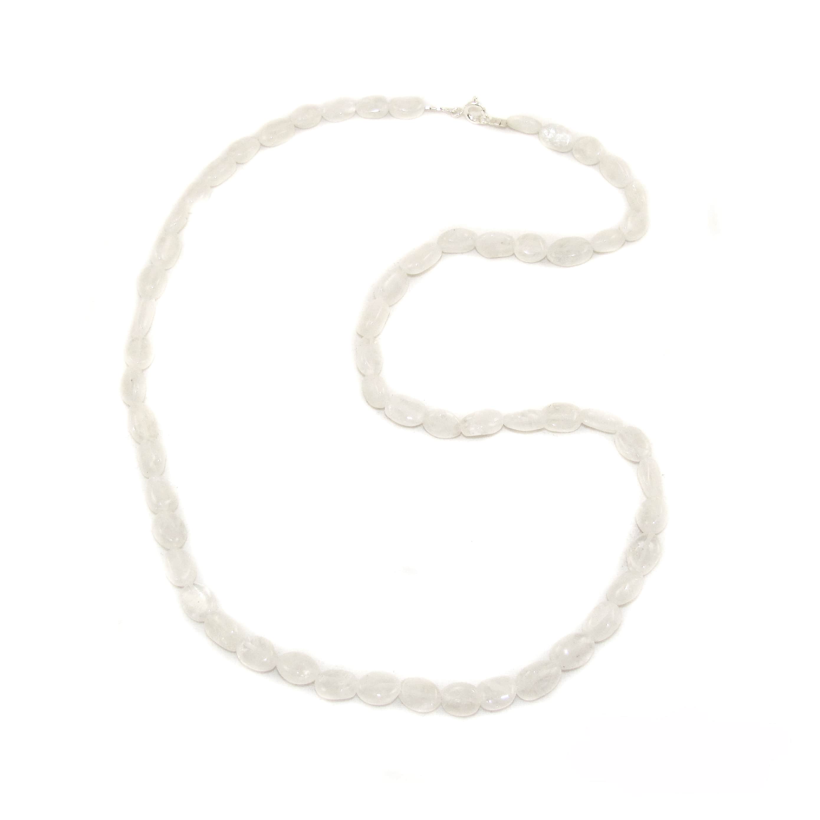 Mondstein Edelstein Heilstein Kette 50 cm - Harmonie und Ausgeglichenheit