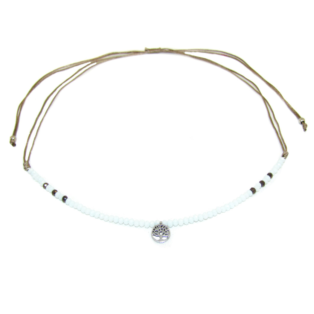 Lebensbaum Talisman Schmuck Kette, dezent