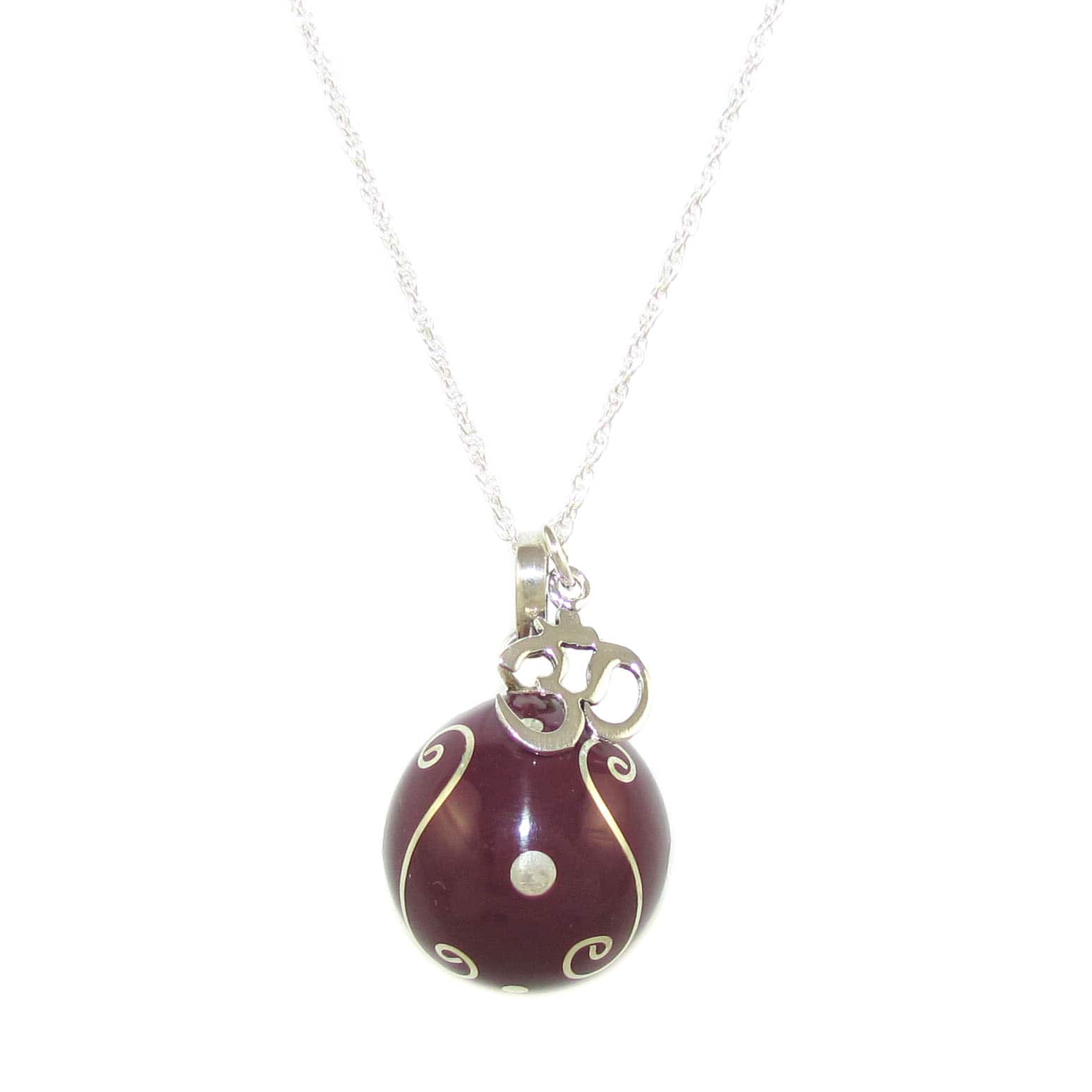 Engelsrufer OM Symbol Chakra Karma Kette - Inspiration und Glaube