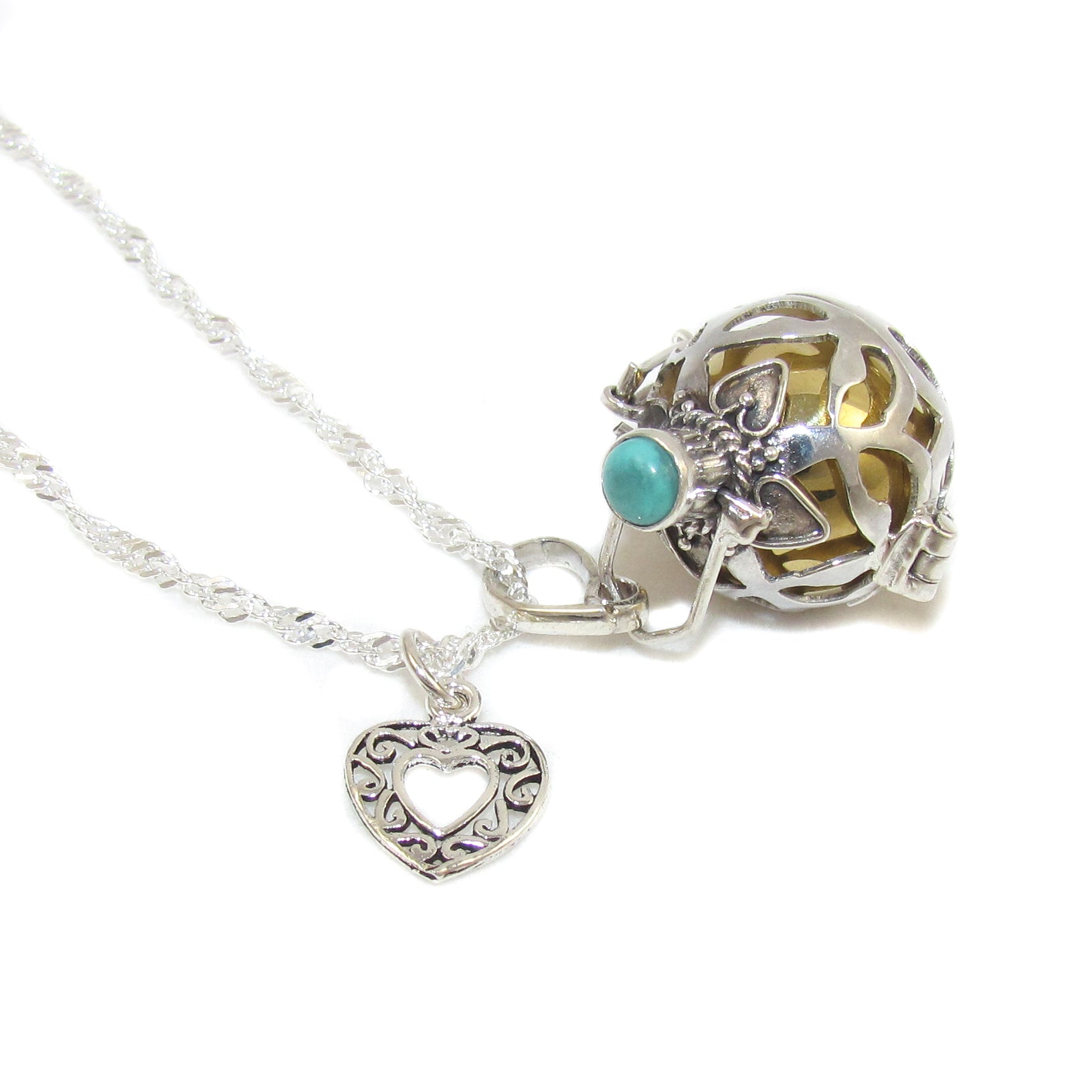 Engelsrufer Herz Türkis Edelstein Kette sweet dreams #mitLiebe - geweiht