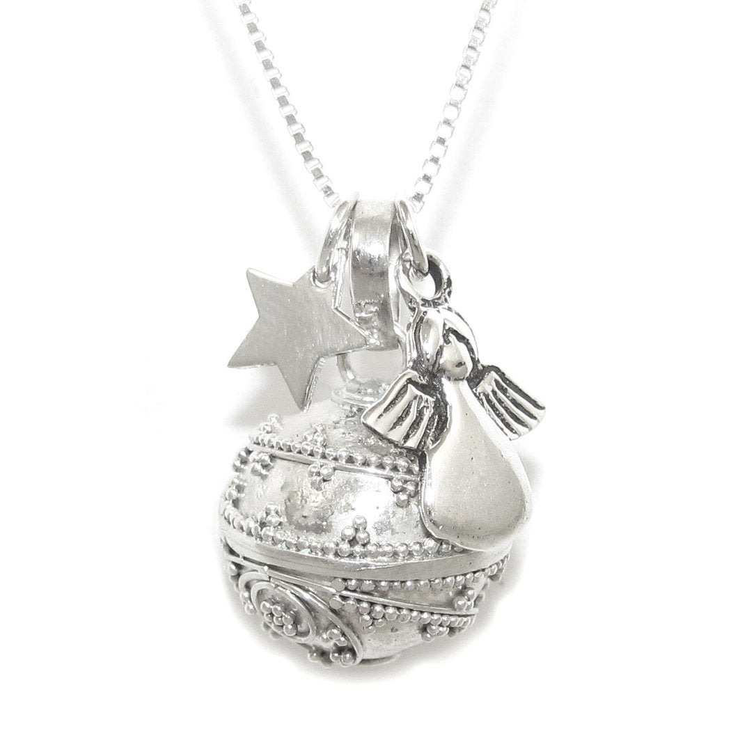 Engelsrufer Kette sweet dreams mit Schutzengel, Engelsglöckchen Schmuck - samaki originals