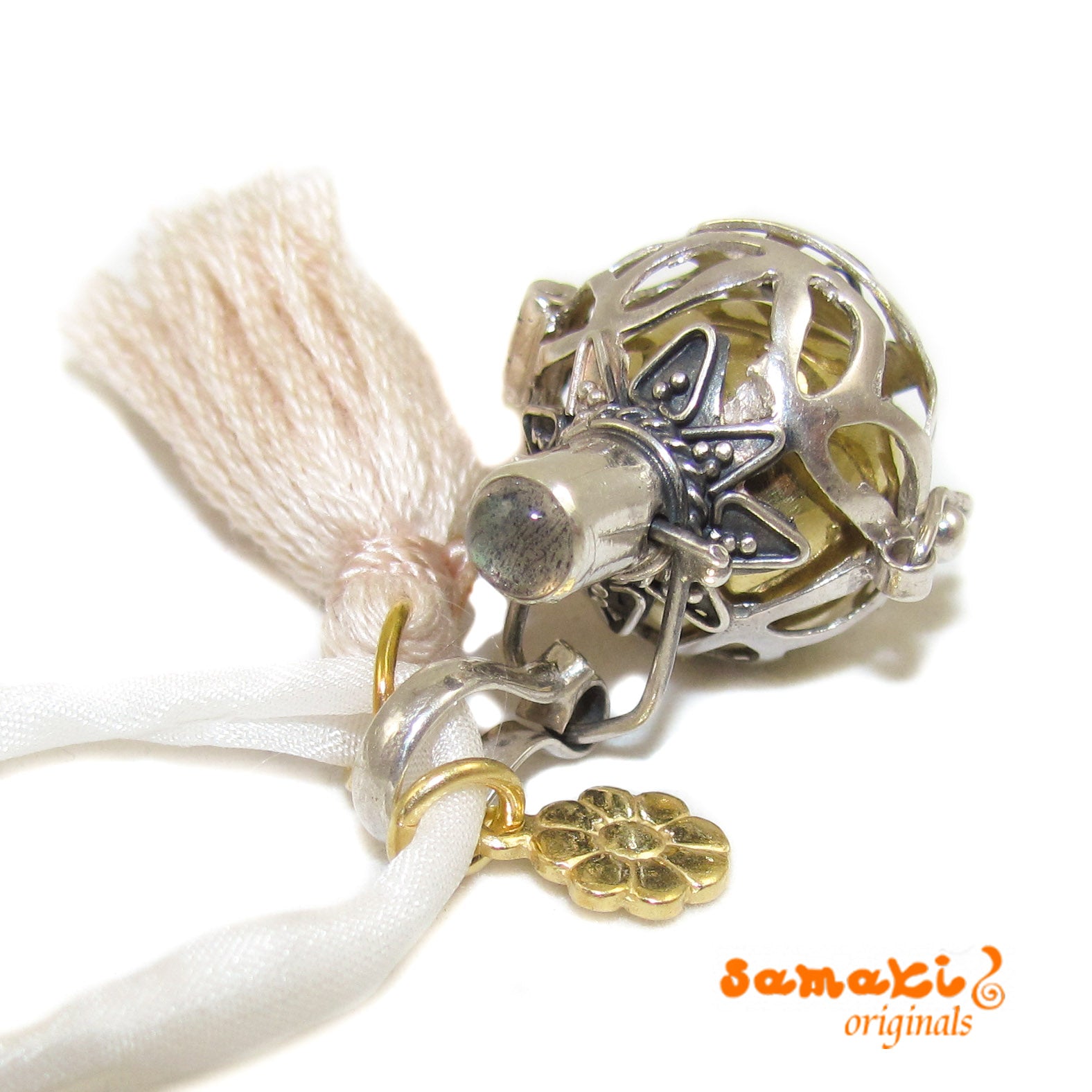 Engelsrufer Sterlingsilber Mondstein Edelstein Kette - Leichtigkeit - samaki originals