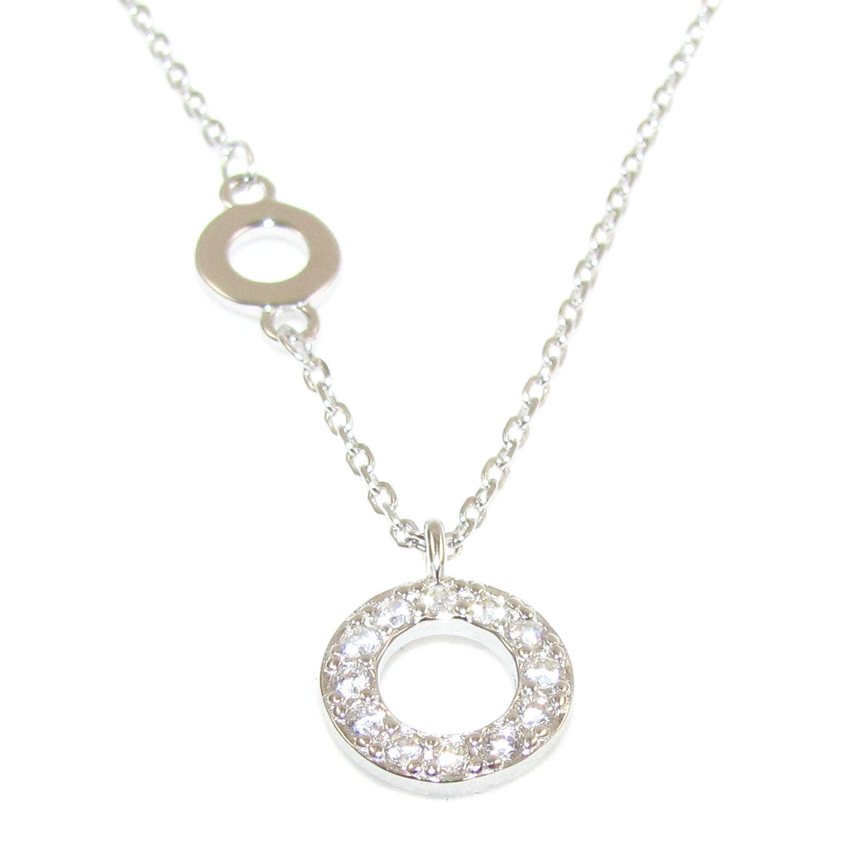Lebenskreis Glücksbringer Sterlingsilber Kette, Schutz & Lebensglück