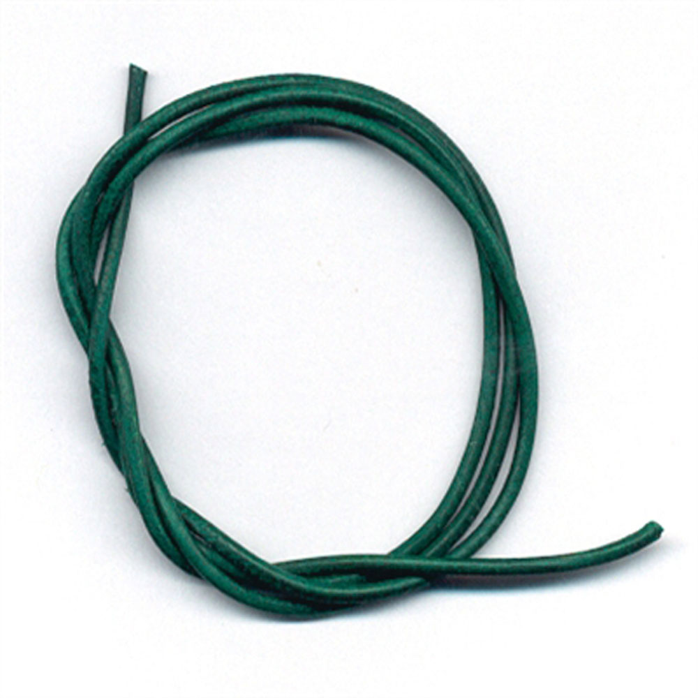 Cordón de cuero para joyería, longitud 1 m