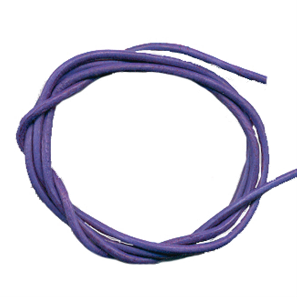 Cordón de cuero para joyería, longitud 1 m