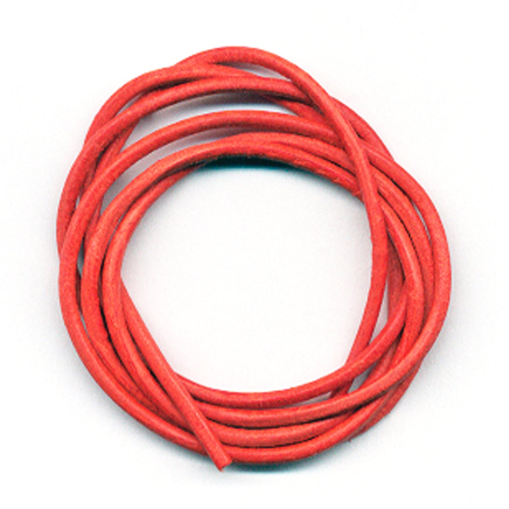 Cordón de cuero para joyería, longitud 1 m