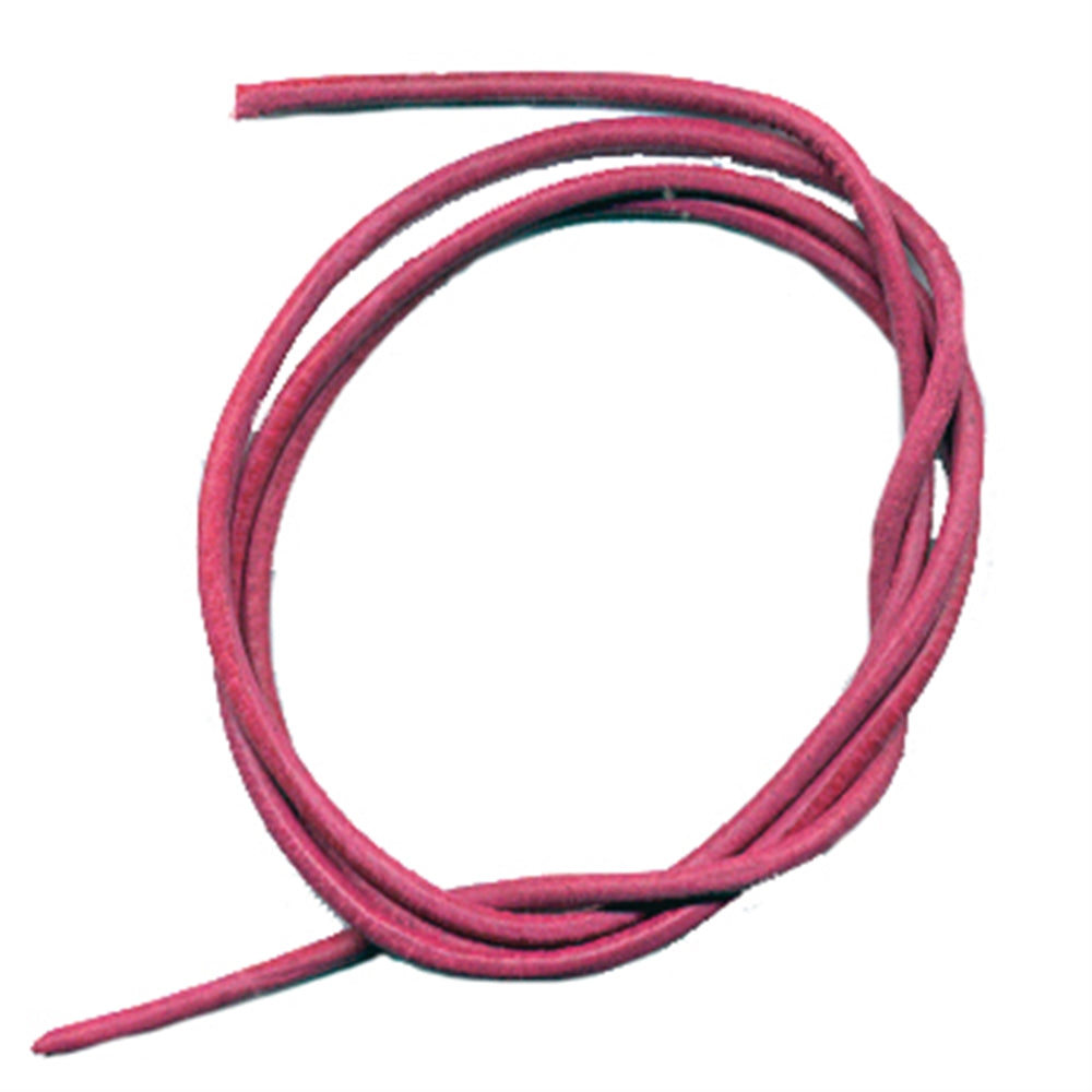 Cordón de cuero para joyería, longitud 1 m