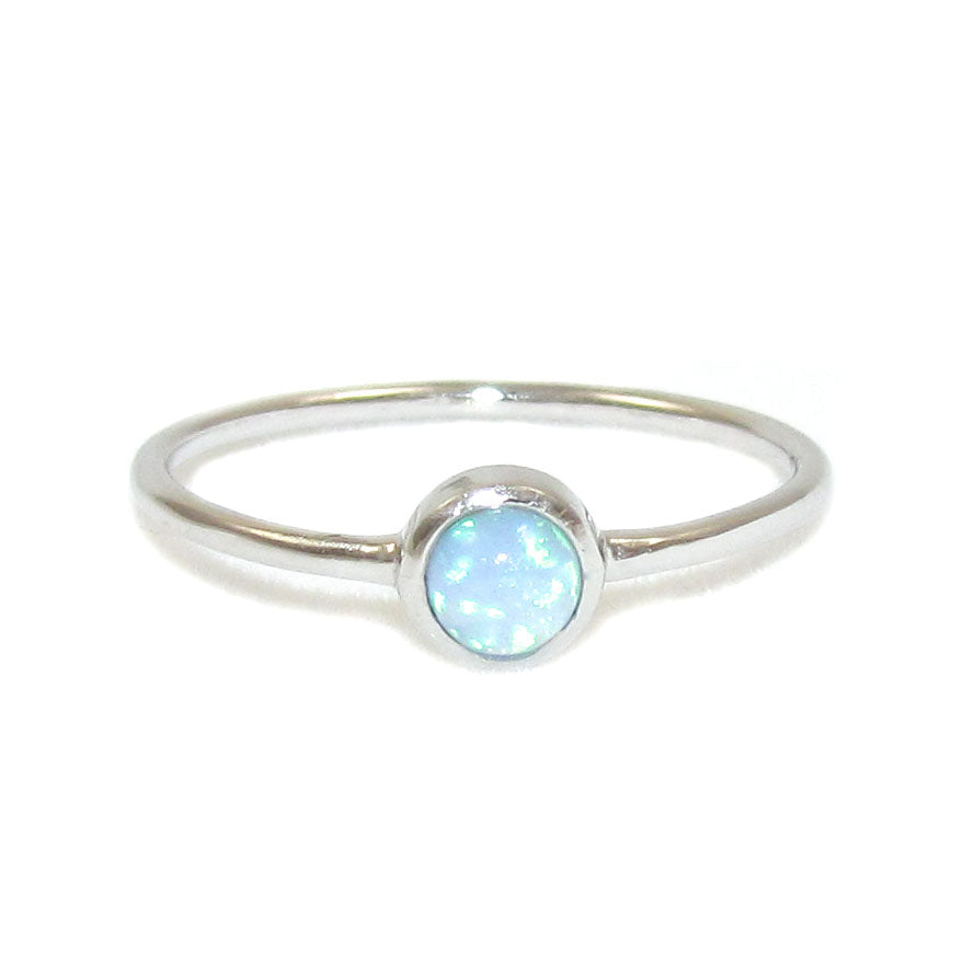 Edel Opal Edelstein Heilstein Ring Sterlingsilber fein und klassich - Lichtbringer