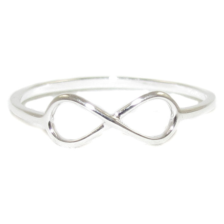 Infinity Unendlich Sterlingsilber Ring - neue Energie