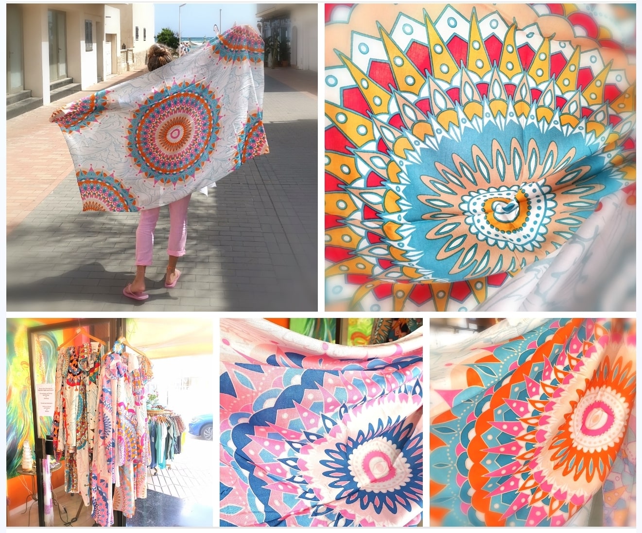 die neuen #Mandala Pareos von #samaki #canpicafort #mallorca