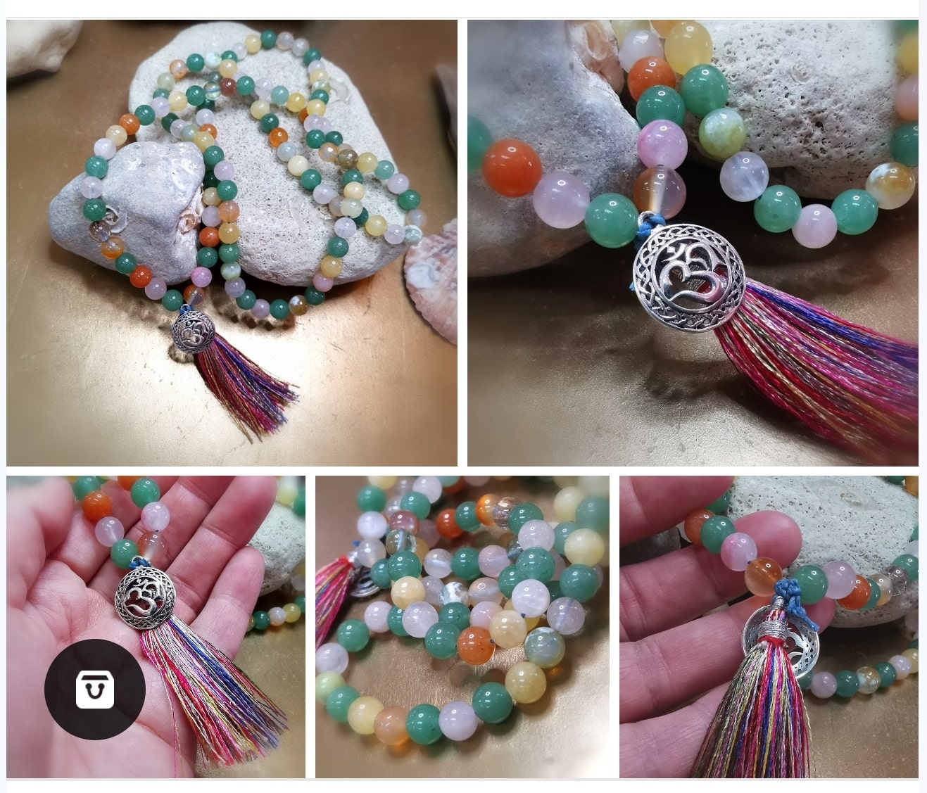 neue Malas von samaki originals, wir arbeiten daran 🧡🧡🧡