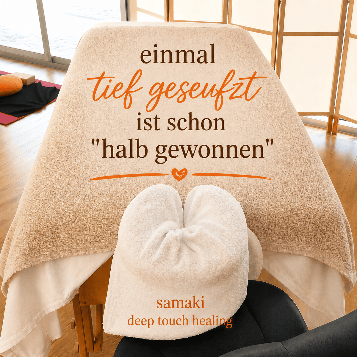 Physiologischer Seufzer – bewusst atmen | samaki mallorca