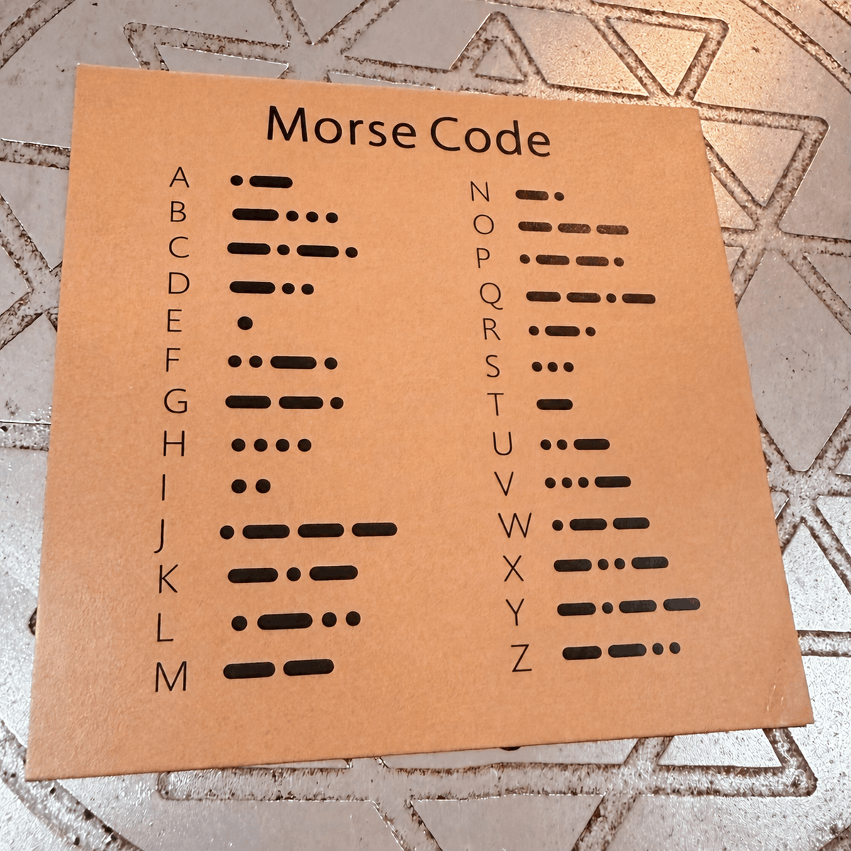 I CAN – „Ich kann!“ Morse Code Reminder Armband & Fusskettchen