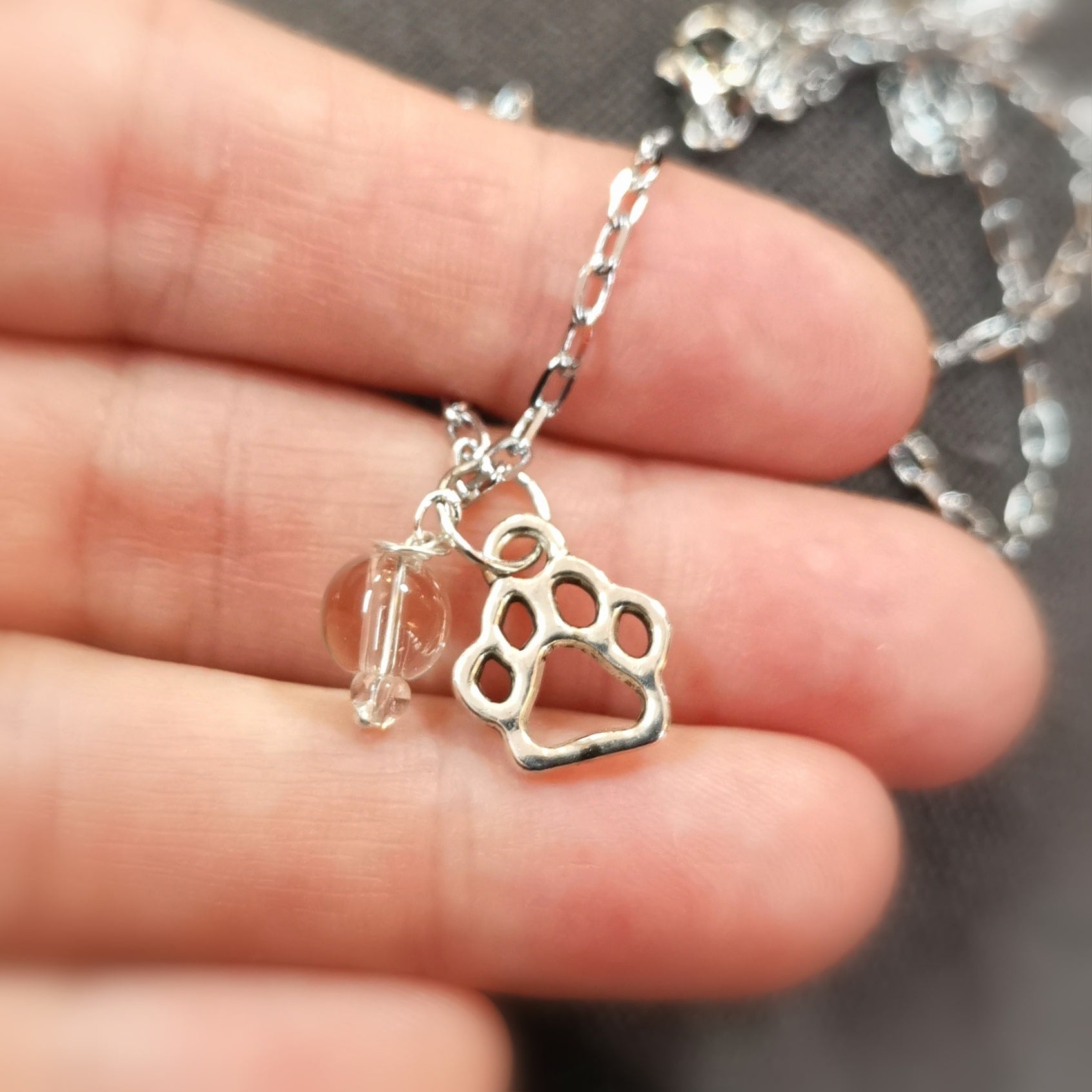 🐾 Pfötchen Tatze Kette – Seelenverbindung & Liebe