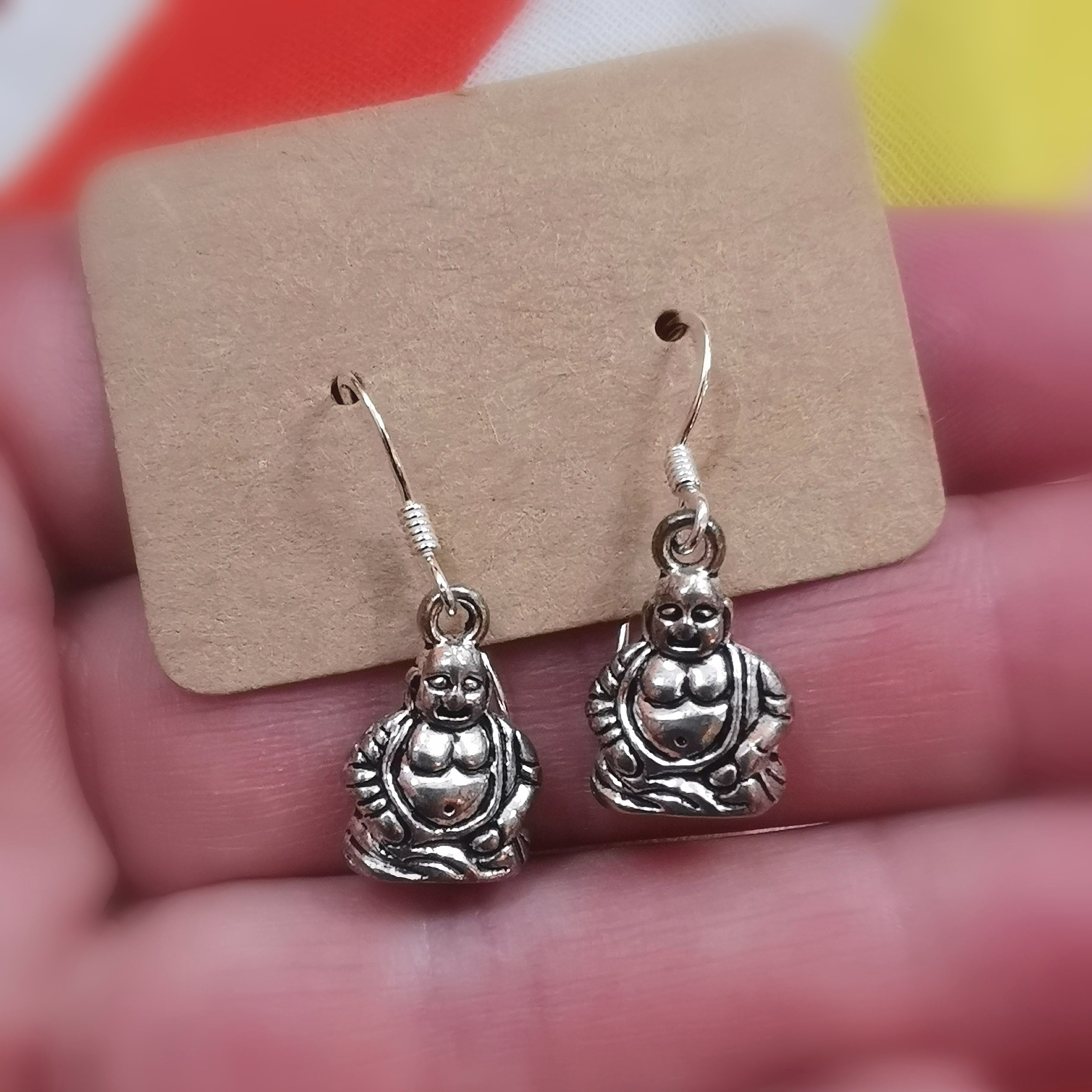 🧘‍♂️ BuDai Buddha Lucky Buddha Earrings – consecrated for joy, serenity &amp; inner peace