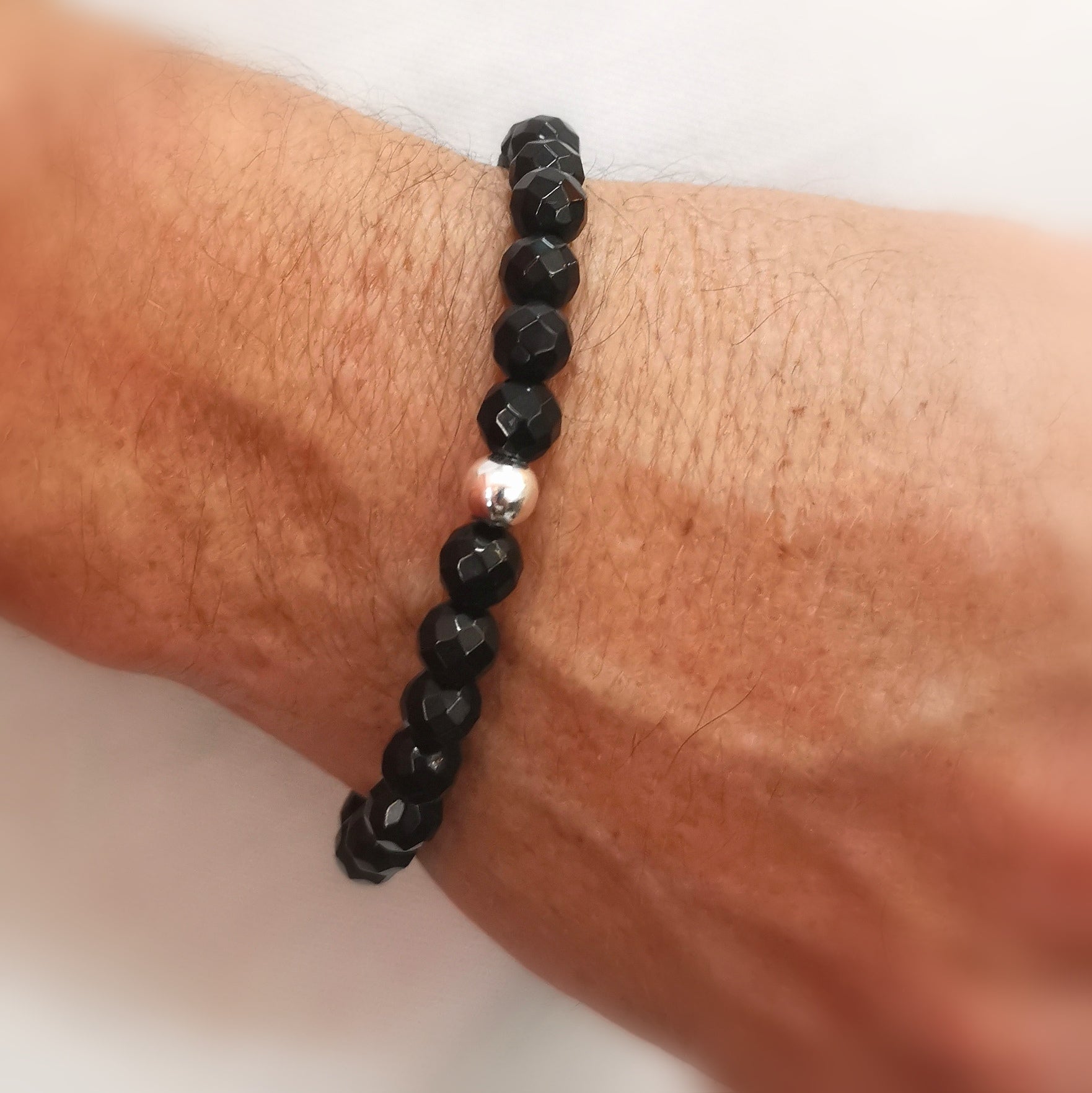 Gagat Karma Edelstein Armband – Anti-Stress, Erdung & neue Kraft