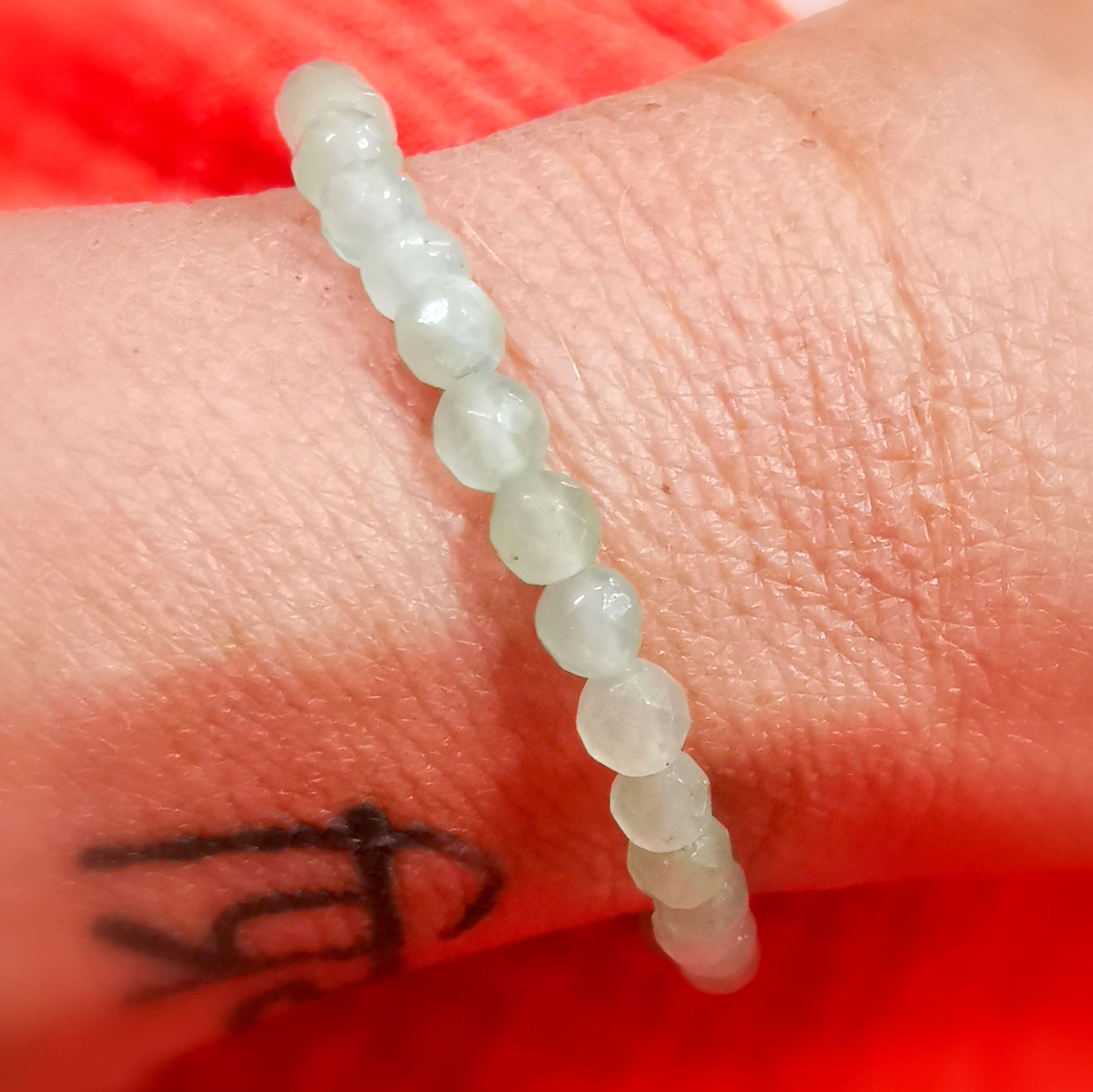 ✨ Grüner Aventurin Edelstein Armband 4 mm – geweiht für Mut, Balance & innere Gelassenheit