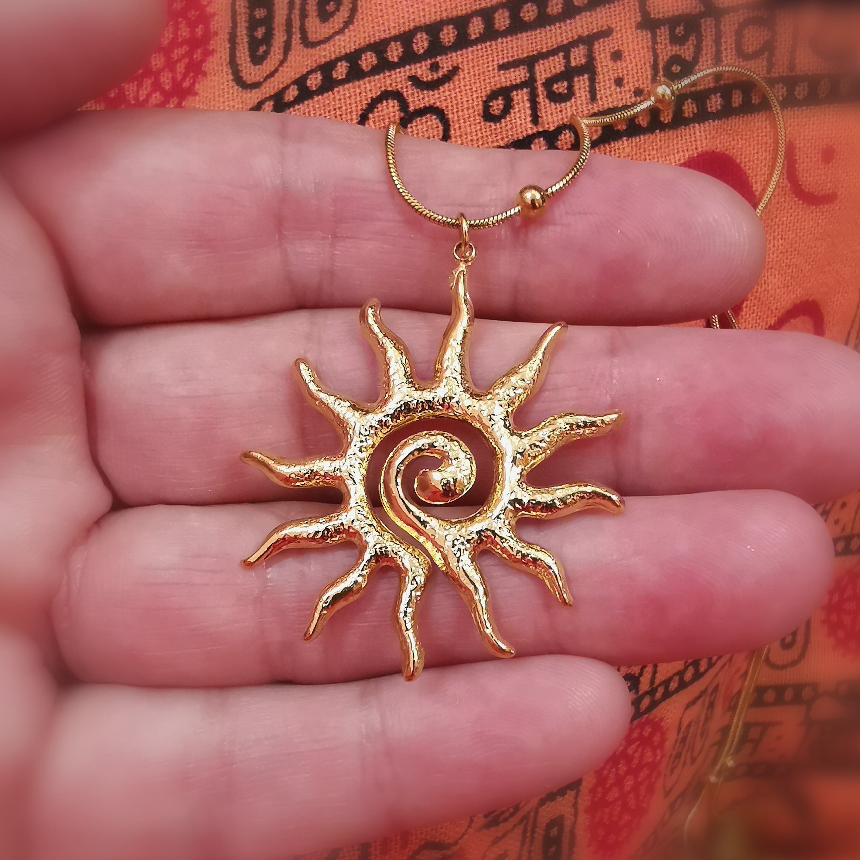 🌞 Energie Sonne Karma Kette – geweiht für Licht, Lebenskraft & innere Strahlkraft