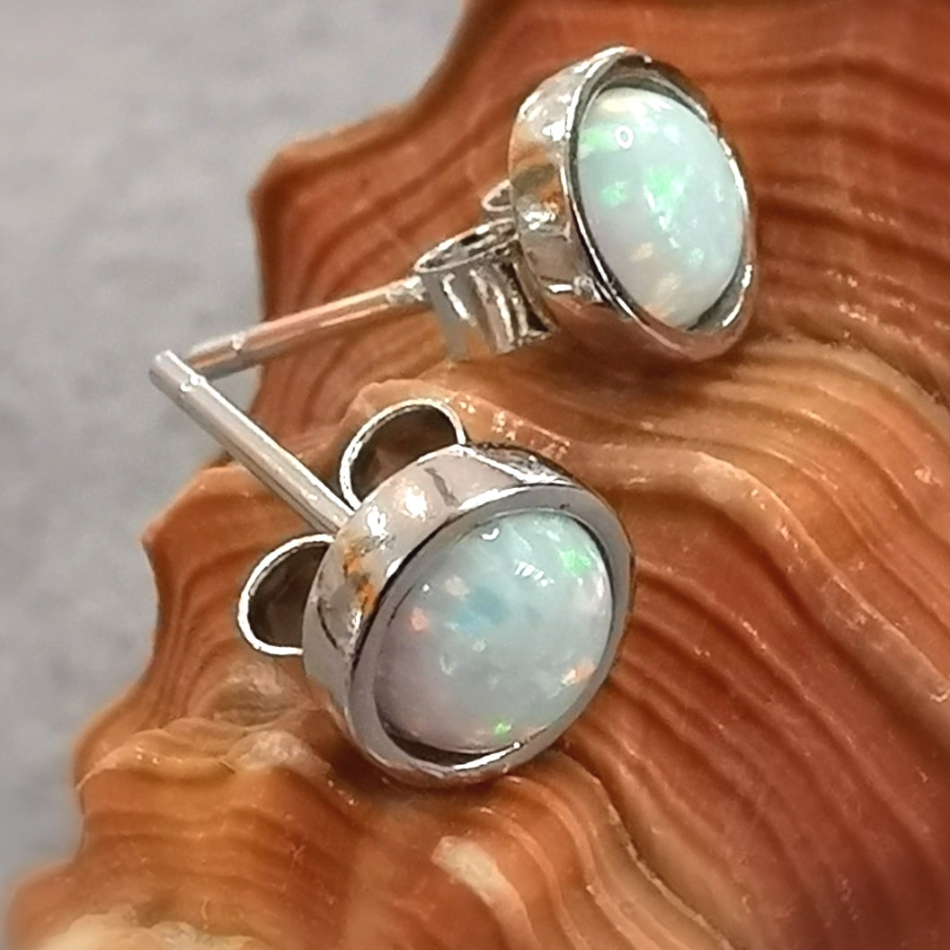 Opal Ohrringe Silber – Edelstein Schmuck für Seelenlicht & Lebensglück