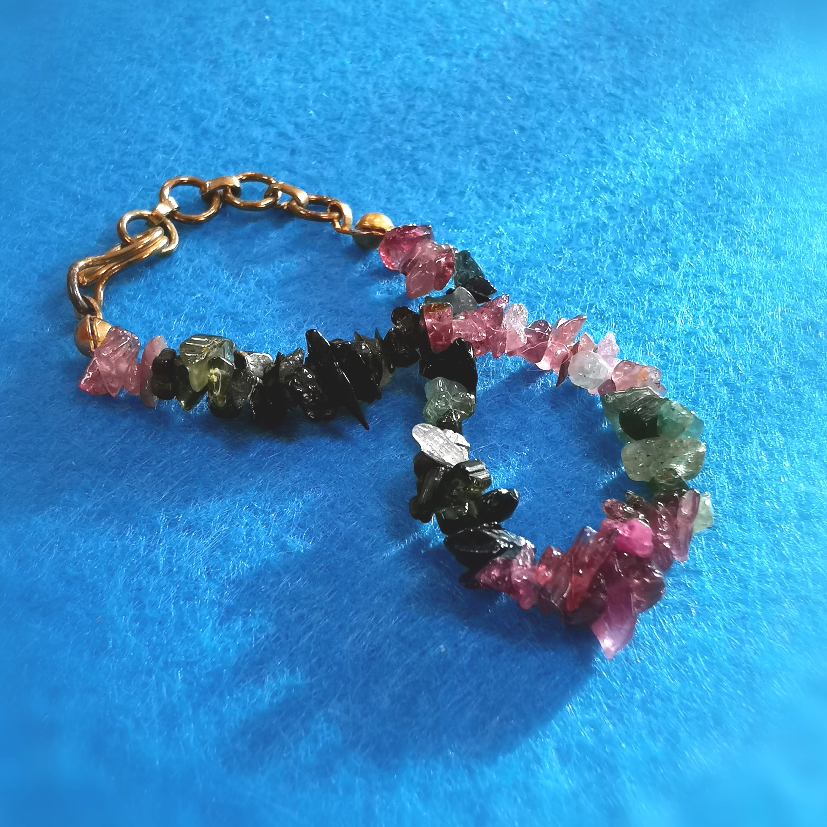 Turmalin Edelstein Armband – geweiht für Herzöffnung, Schutz & Lebensfreude