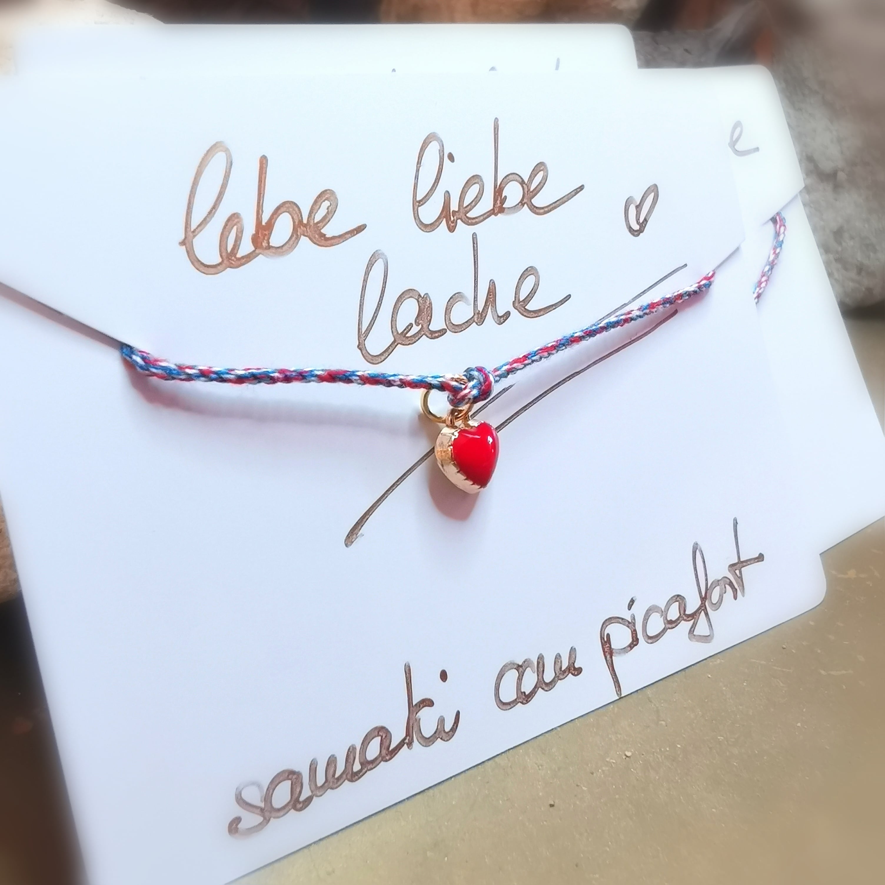 Yoga Armbändchen – Kraft des Herzens Permanent Karma Reminder