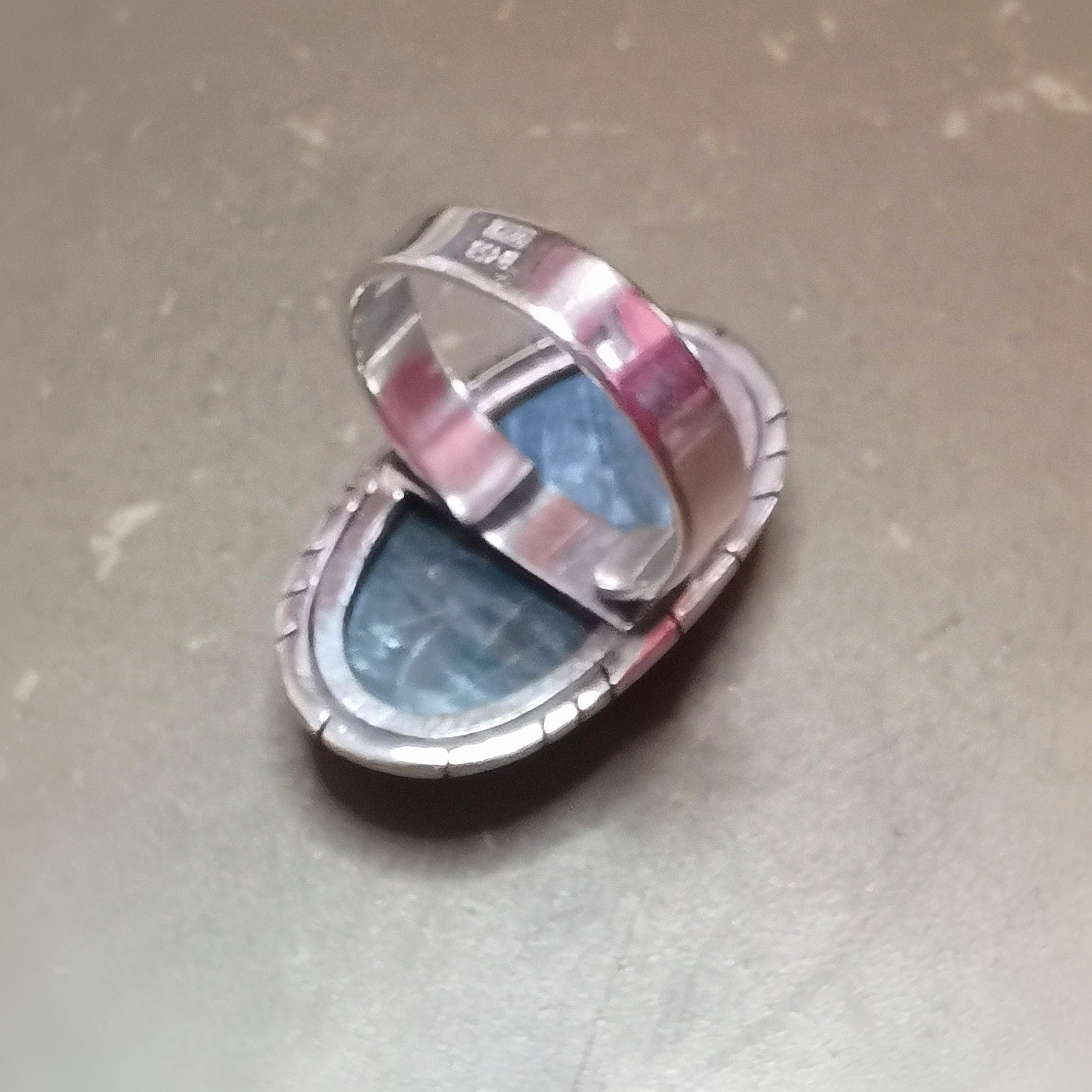 Seraphinit Engelstein Edelstein Ring – Schutz, Liebe & Transformation