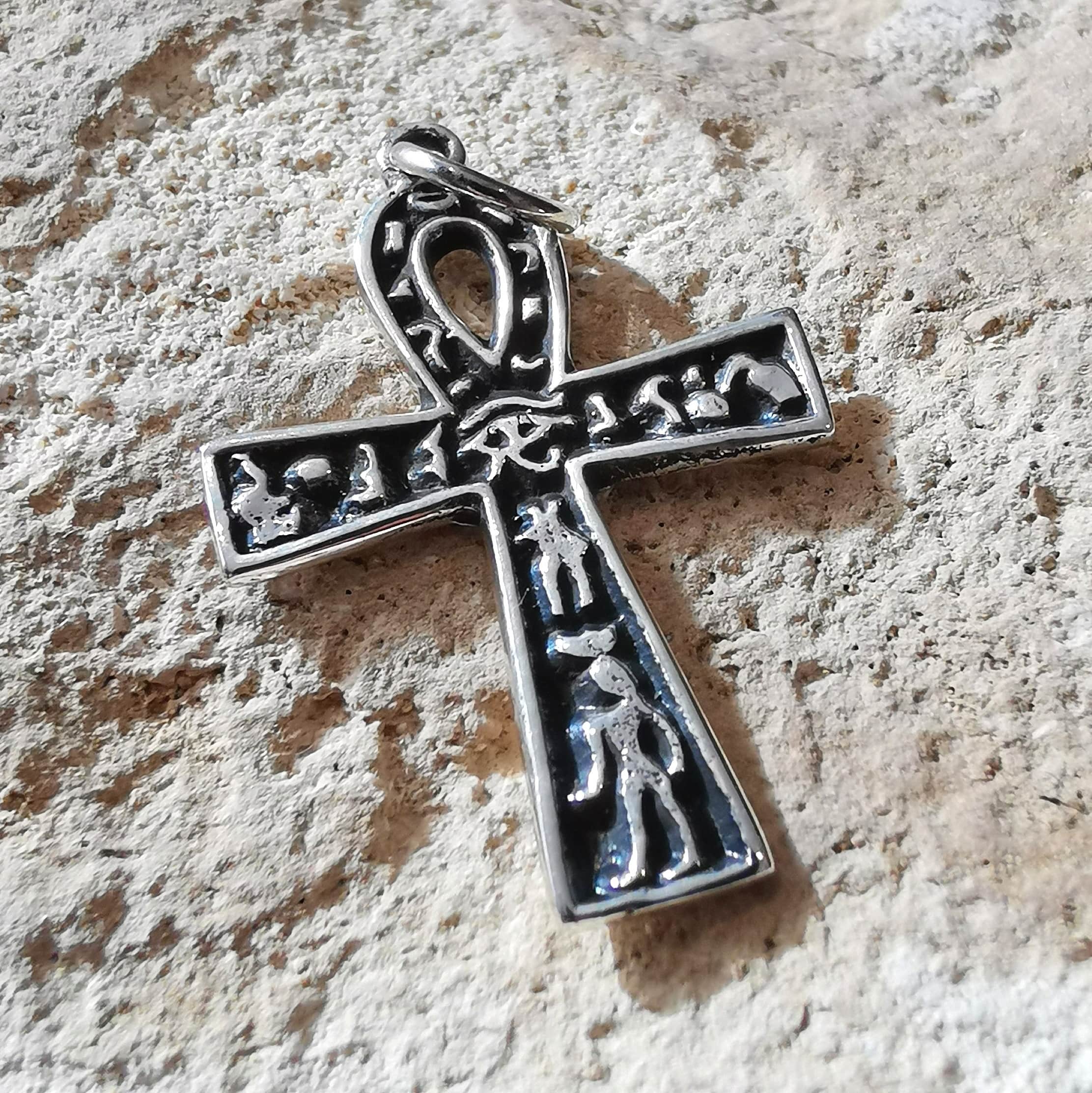 Ankh Kreuz Anhänger – geweiht für Lebensenergie & Schutz