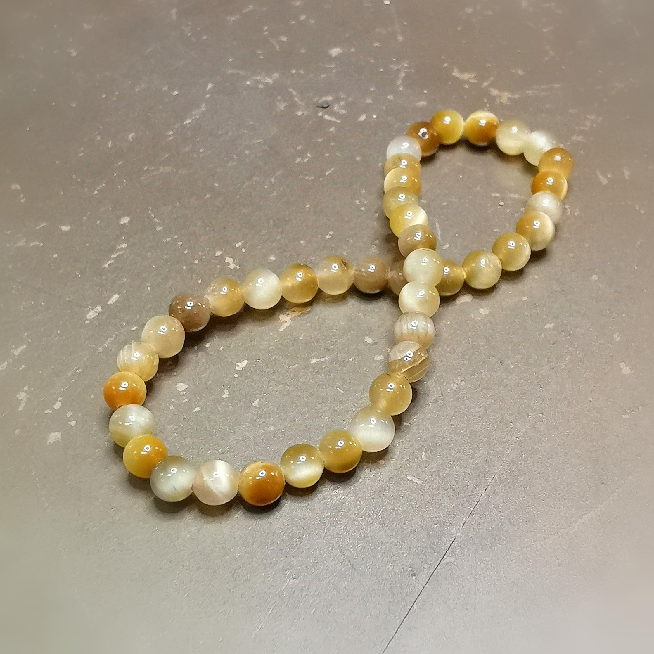 Gold Tigerauge Edelstein Armband – für innere Sonne, Mut & Solarplexus-Kraft