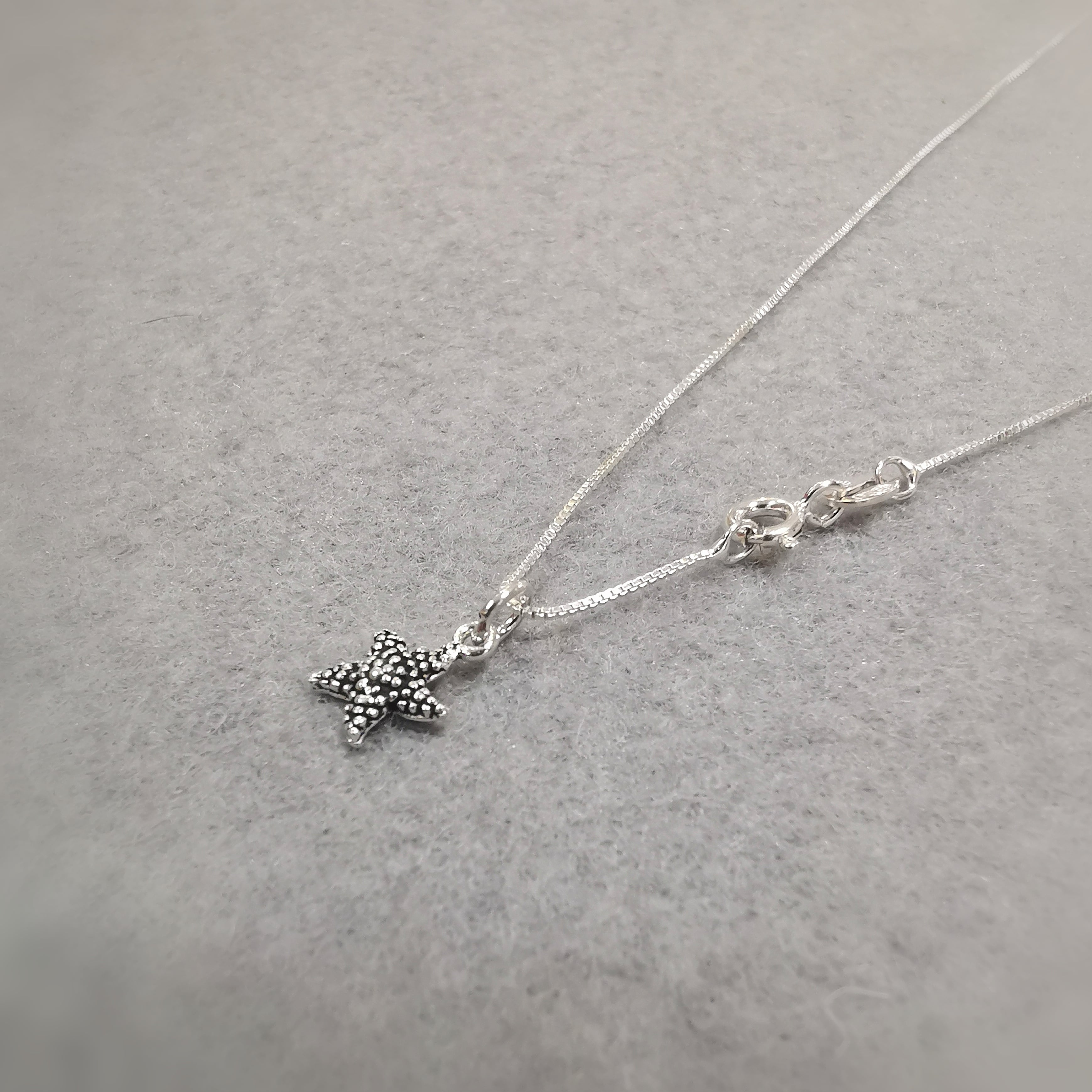 Sterlingsilber Seestern Karma Kettchen – geweiht für Wunder