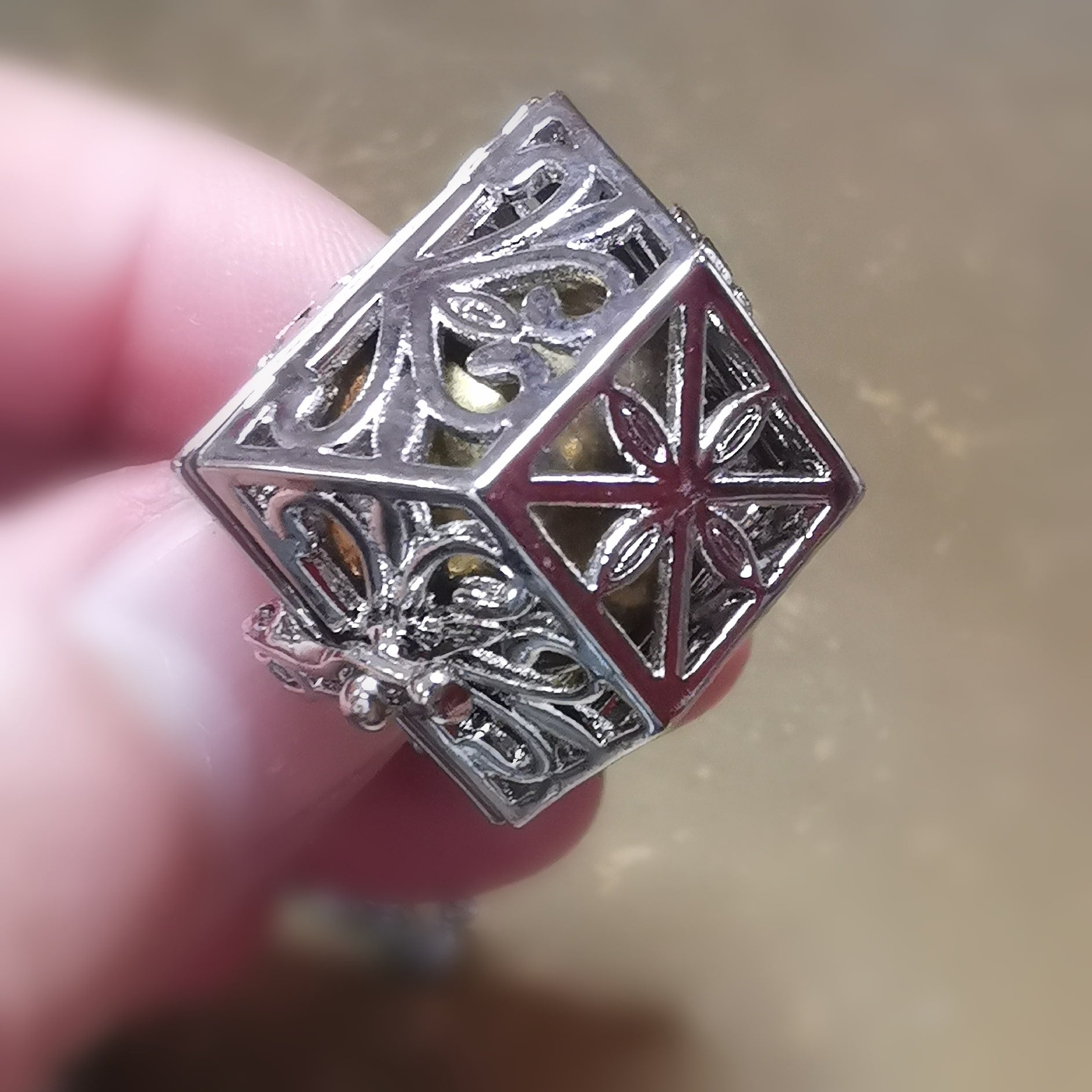 Engelsrufer Wunschbox Kette – mit Klangkugel · geweiht für Harmonie & Herzenswünsche