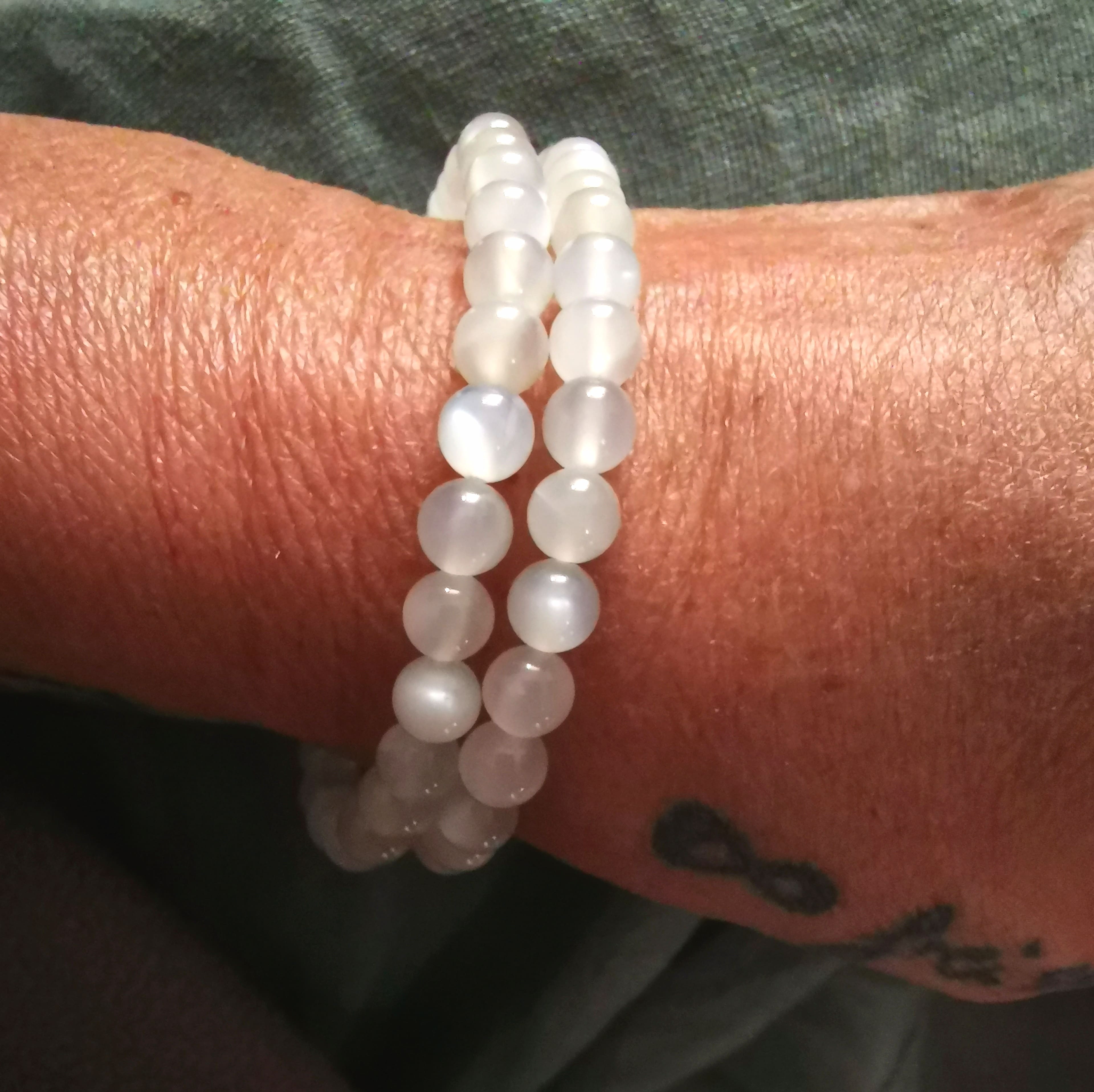 Mondstein „la luna“ Edelstein Armband – für Licht, Liebe & weibliche Intuition