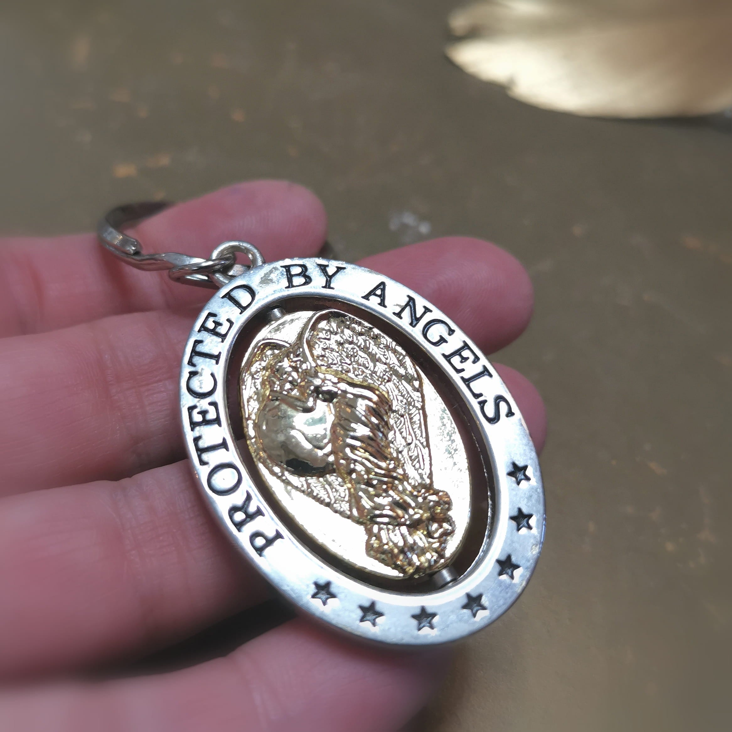 Schutzengel Schlüsselanhänger – Charm für Schutz, Begleitung & Zuversicht