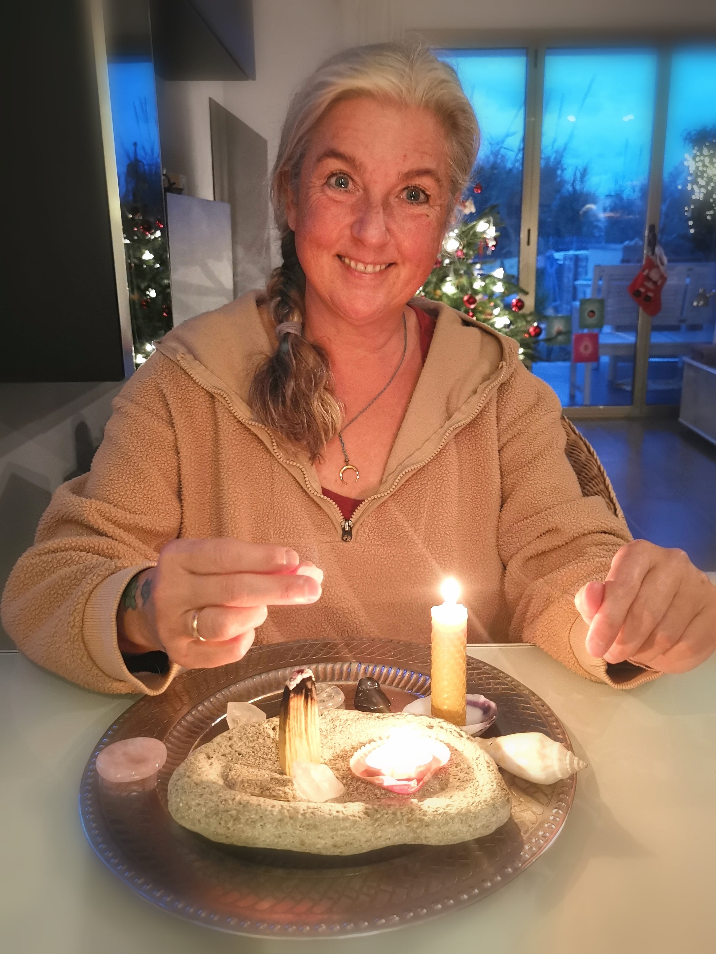 Raunacht-Aktiv-Päckchen geweiht · Bergkristall, Turmalin & Rosenquarz