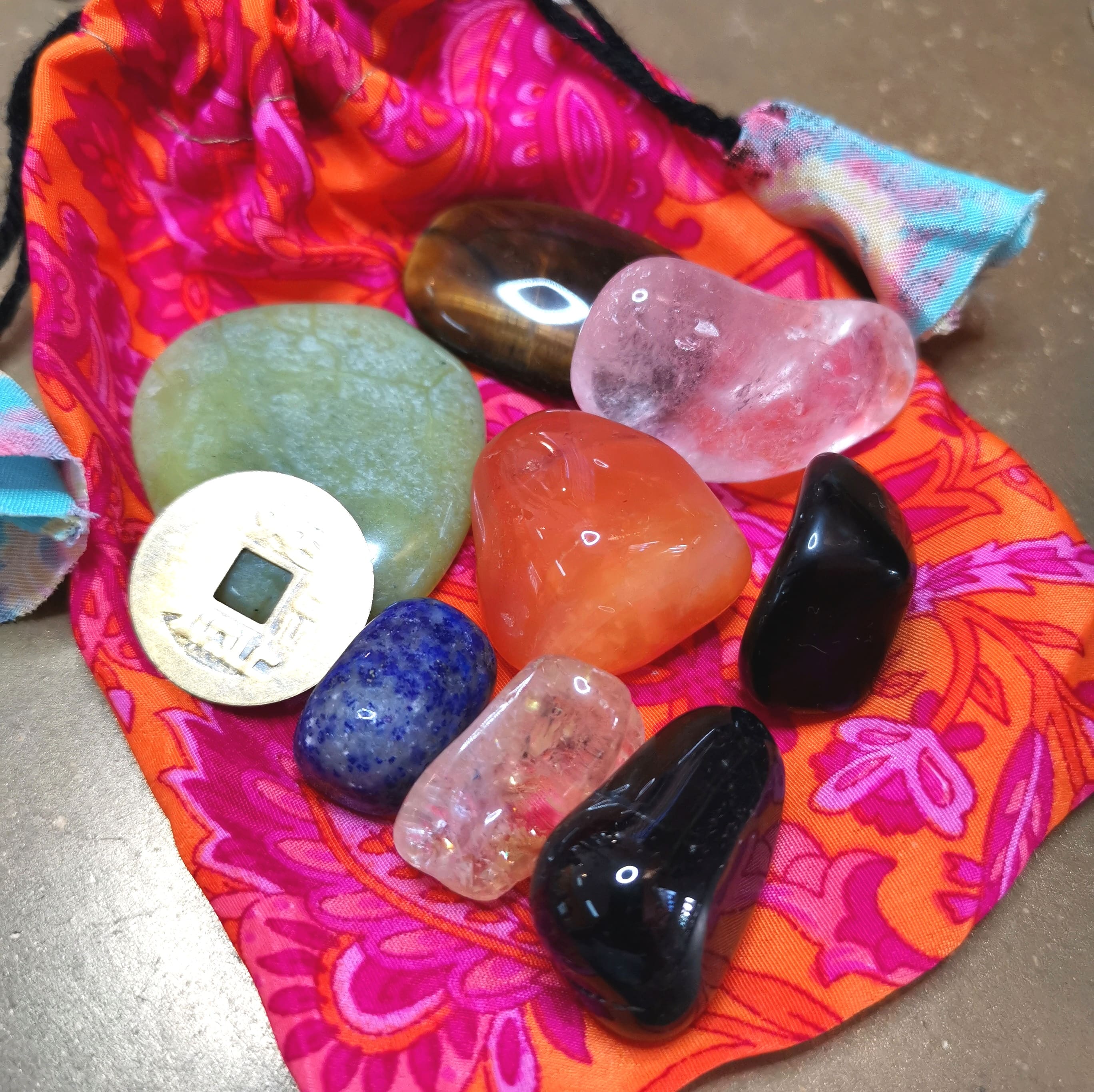 Feuerpferd Jahr 2026 Heilstein Set – geweiht für Harmonie, Mut & neue Wege