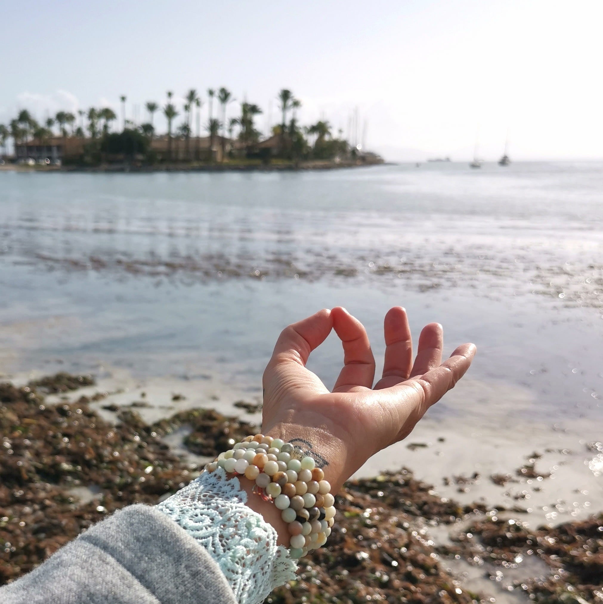 Amazonit Edelstein Armband – geweiht für Ruhe, Klarheit & sanften Selbstausdruck