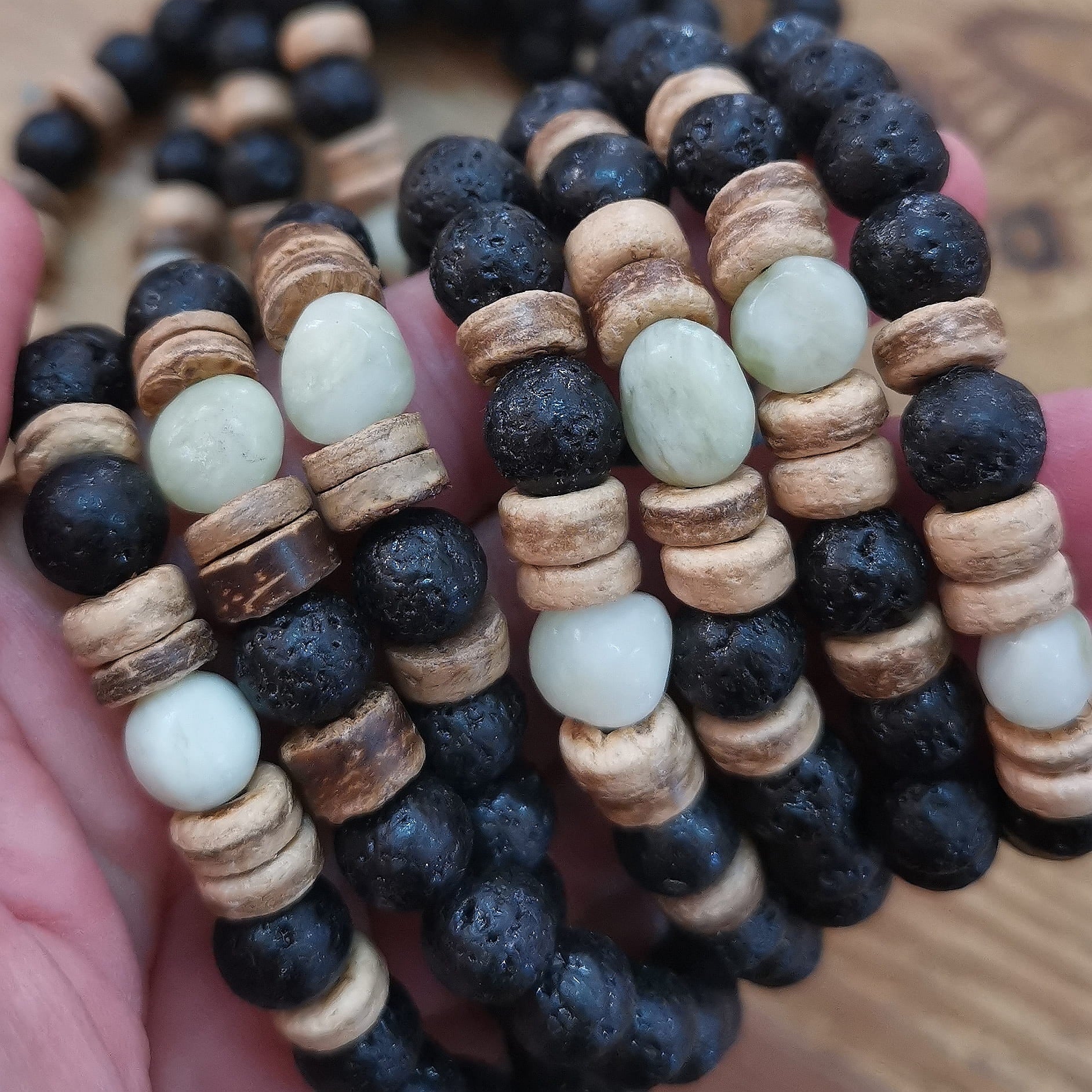 Lava Jade Armband – geweiht für Erdung, Lebensfreude & neue Kraft